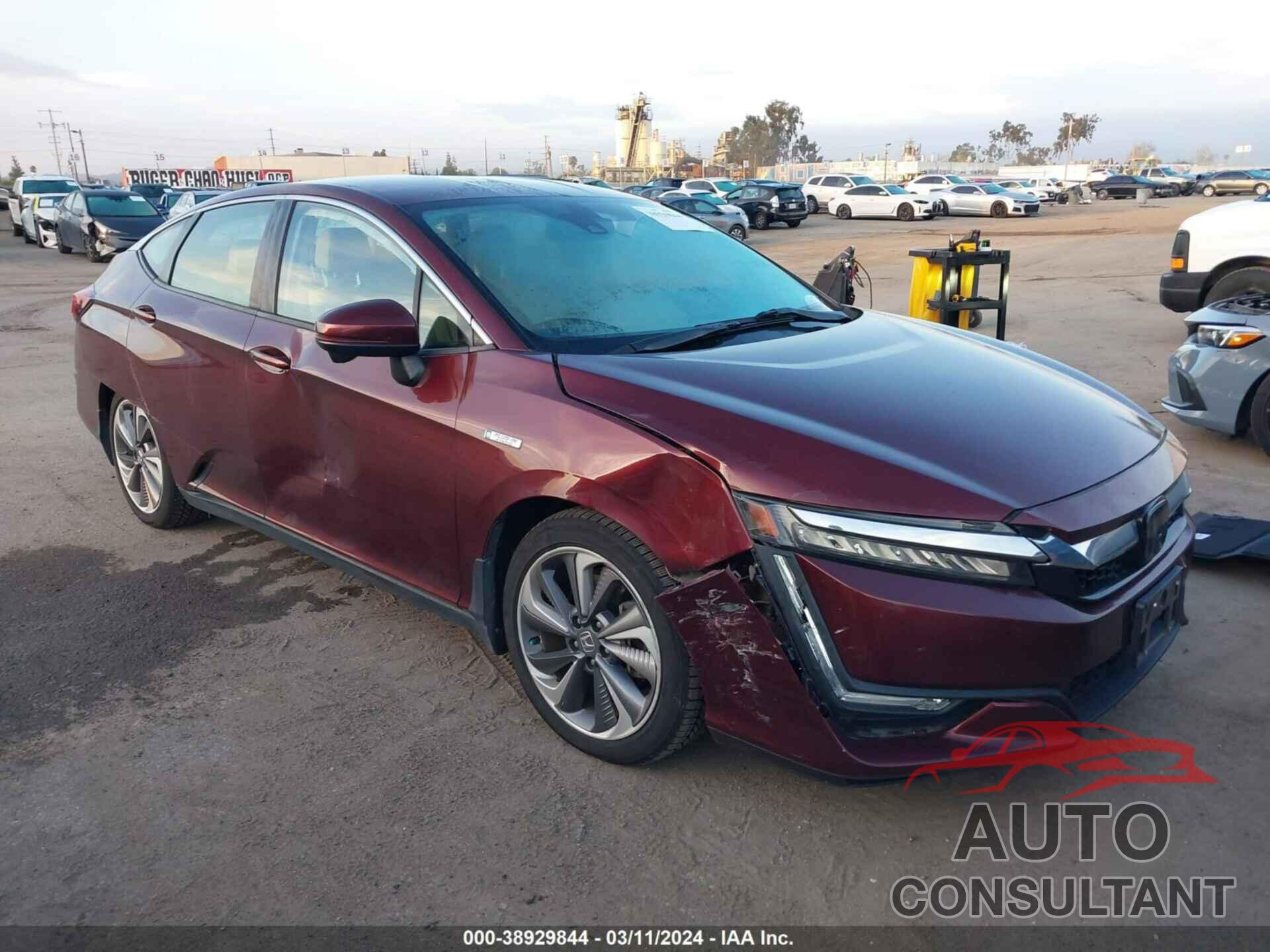 HONDA CLARITY 2019 - JHMZC5F11KC002495