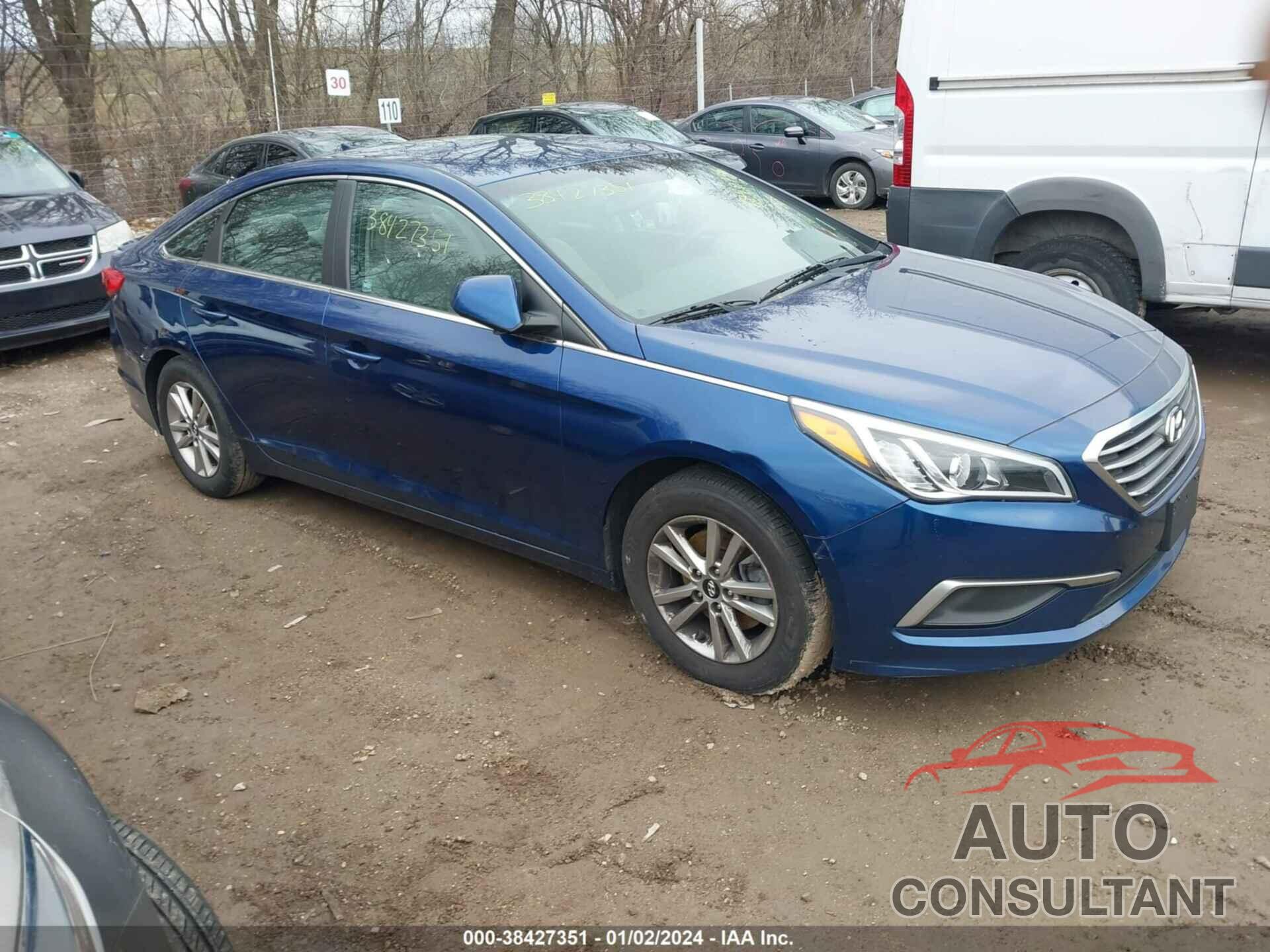 HYUNDAI SONATA 2016 - 5NPE24AFXGH369648