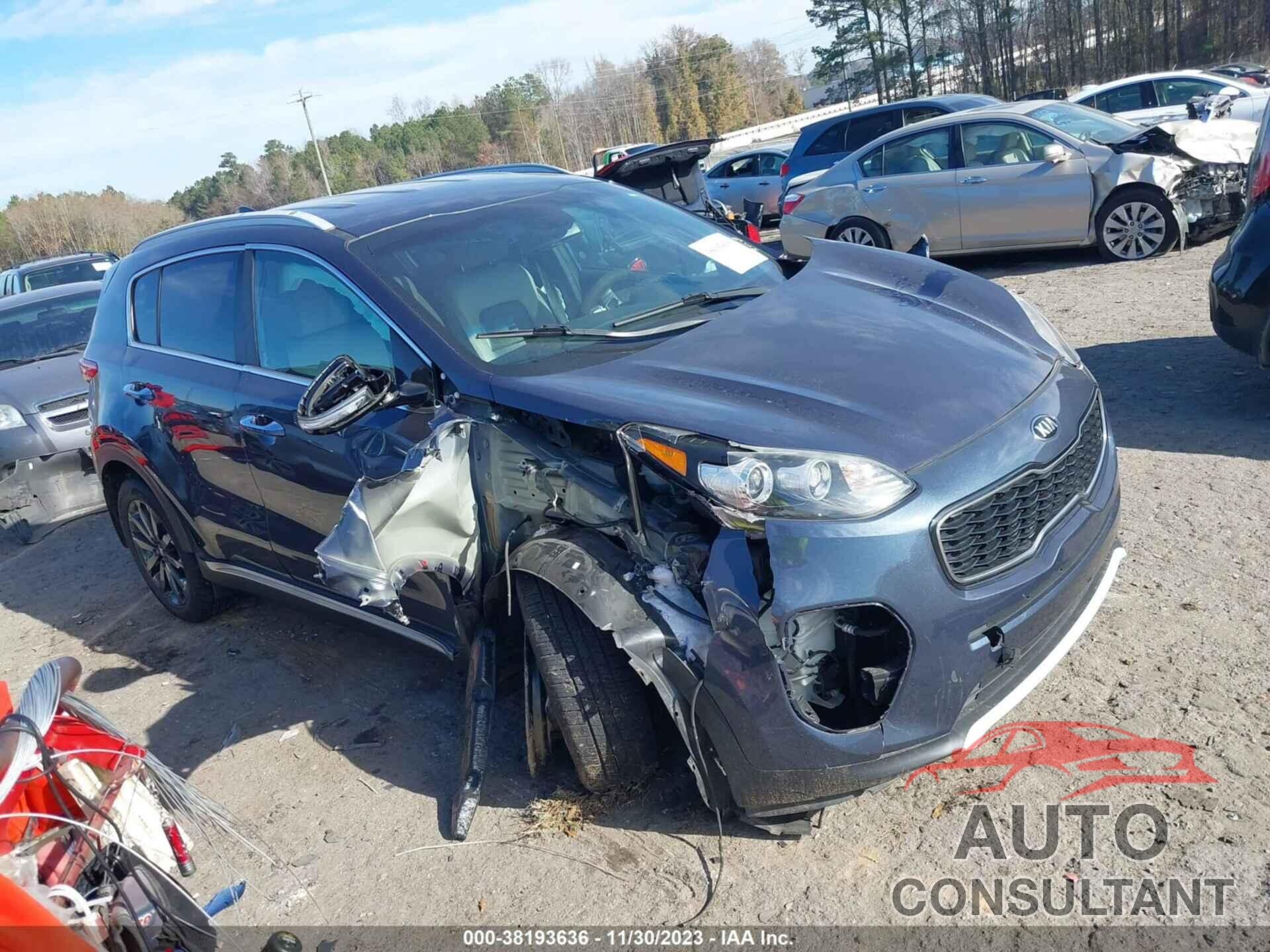 KIA SPORTAGE 2019 - KNDPN3ACXK7550293