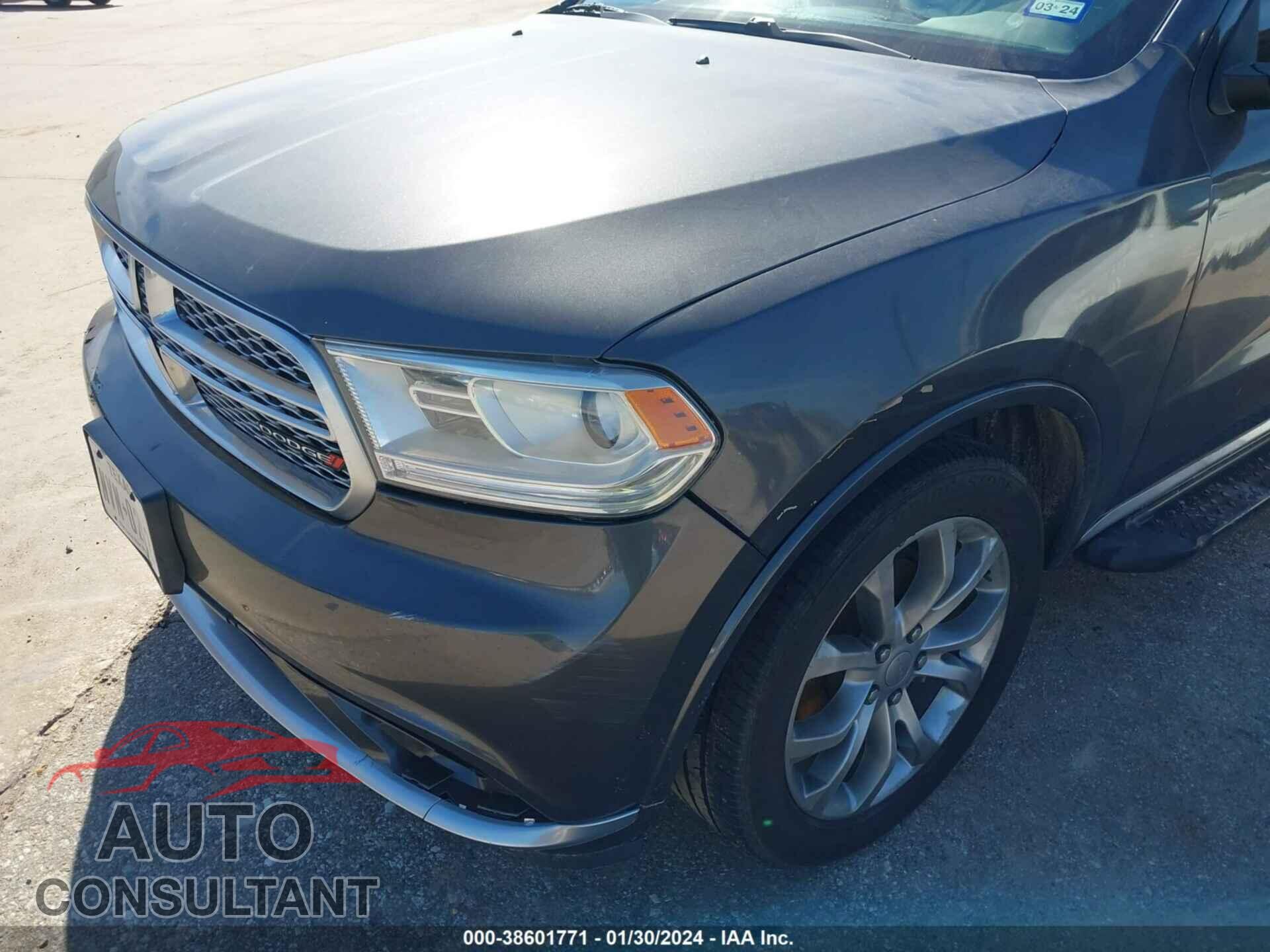 DODGE DURANGO 2017 - 1C4RDHAG0HC763538