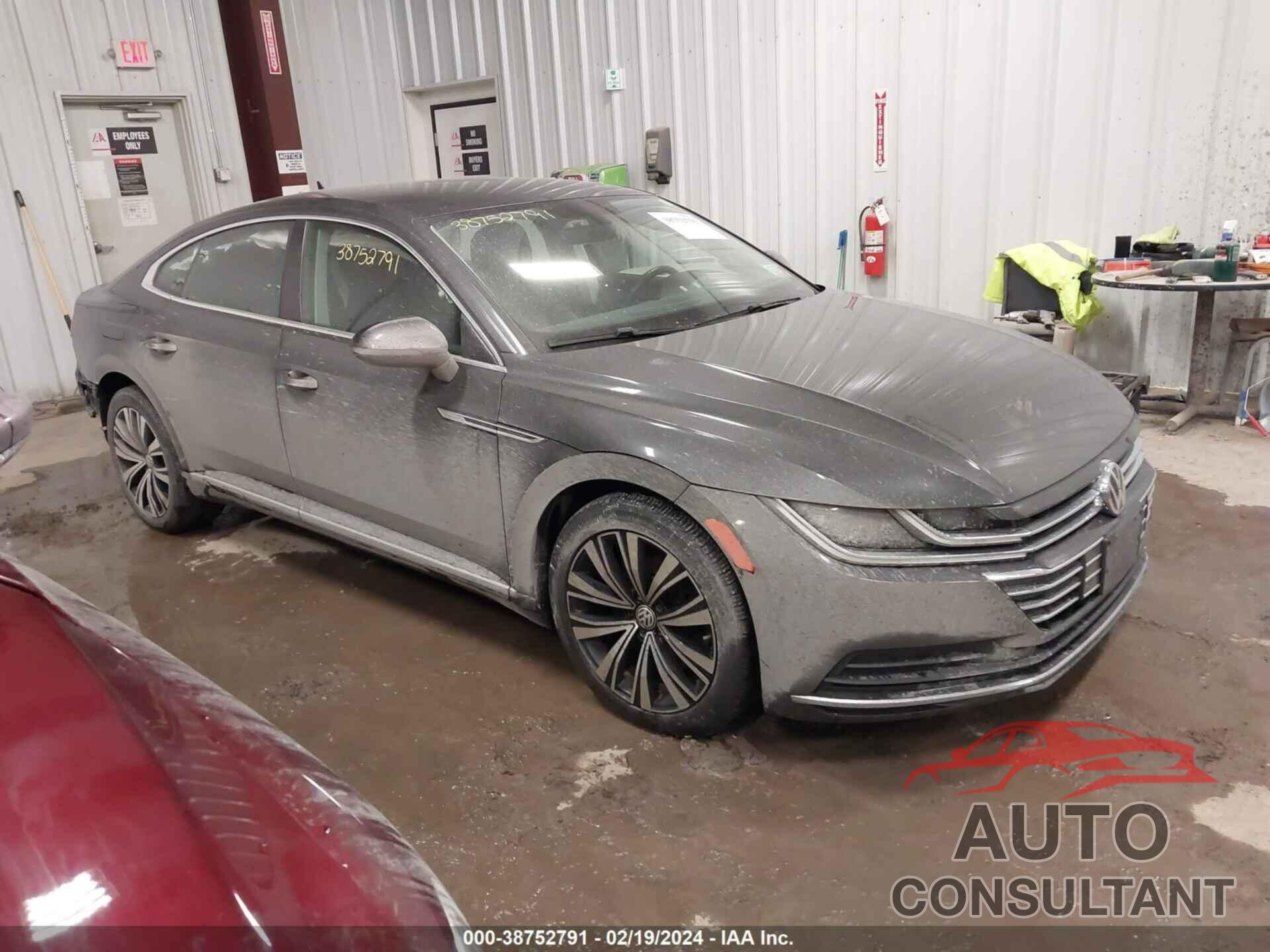 VOLKSWAGEN ARTEON 2020 - WVWBR7AN1LE015082