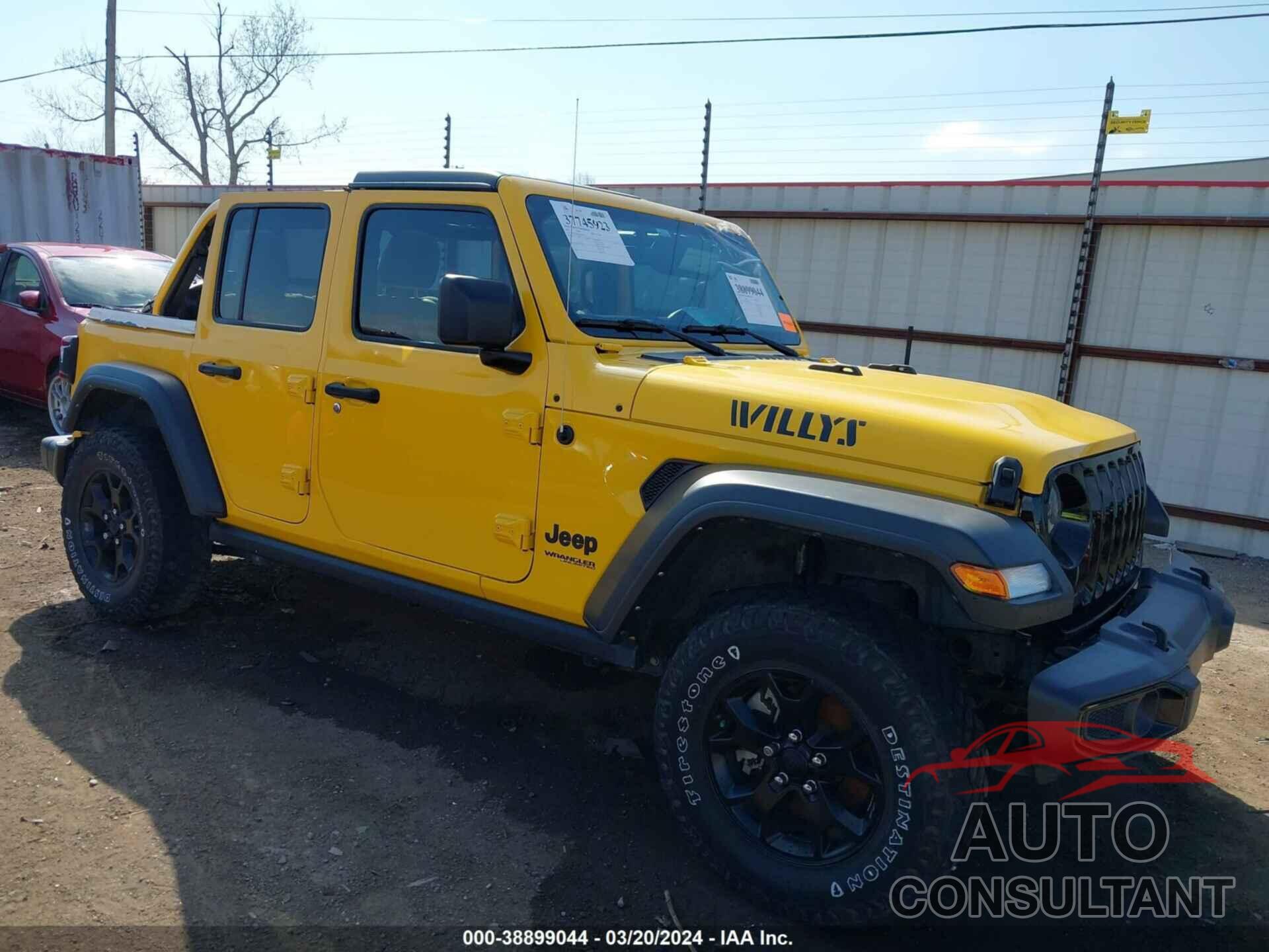 JEEP WRANGLER 2021 - 1C4HJXDG9MW697624