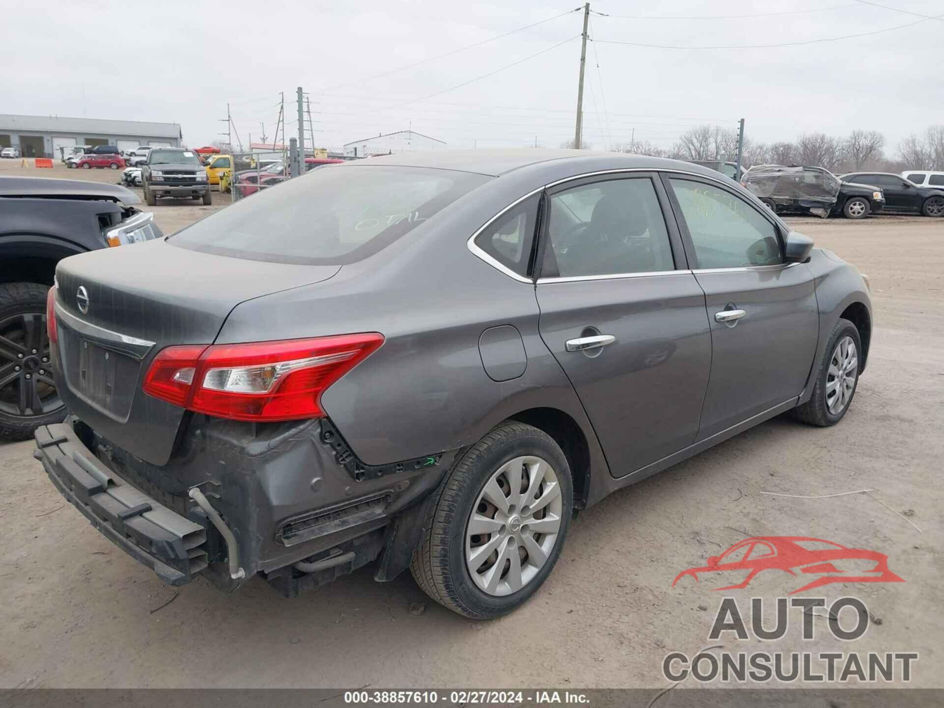 NISSAN SENTRA 2018 - 3N1AB7AP5JY243431