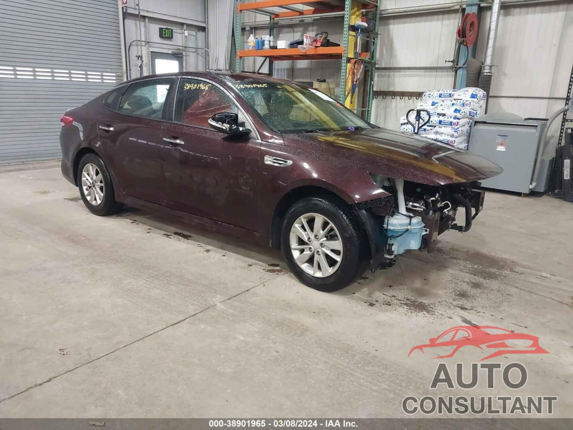KIA OPTIMA 2018 - 5XXGT4L38JG238360