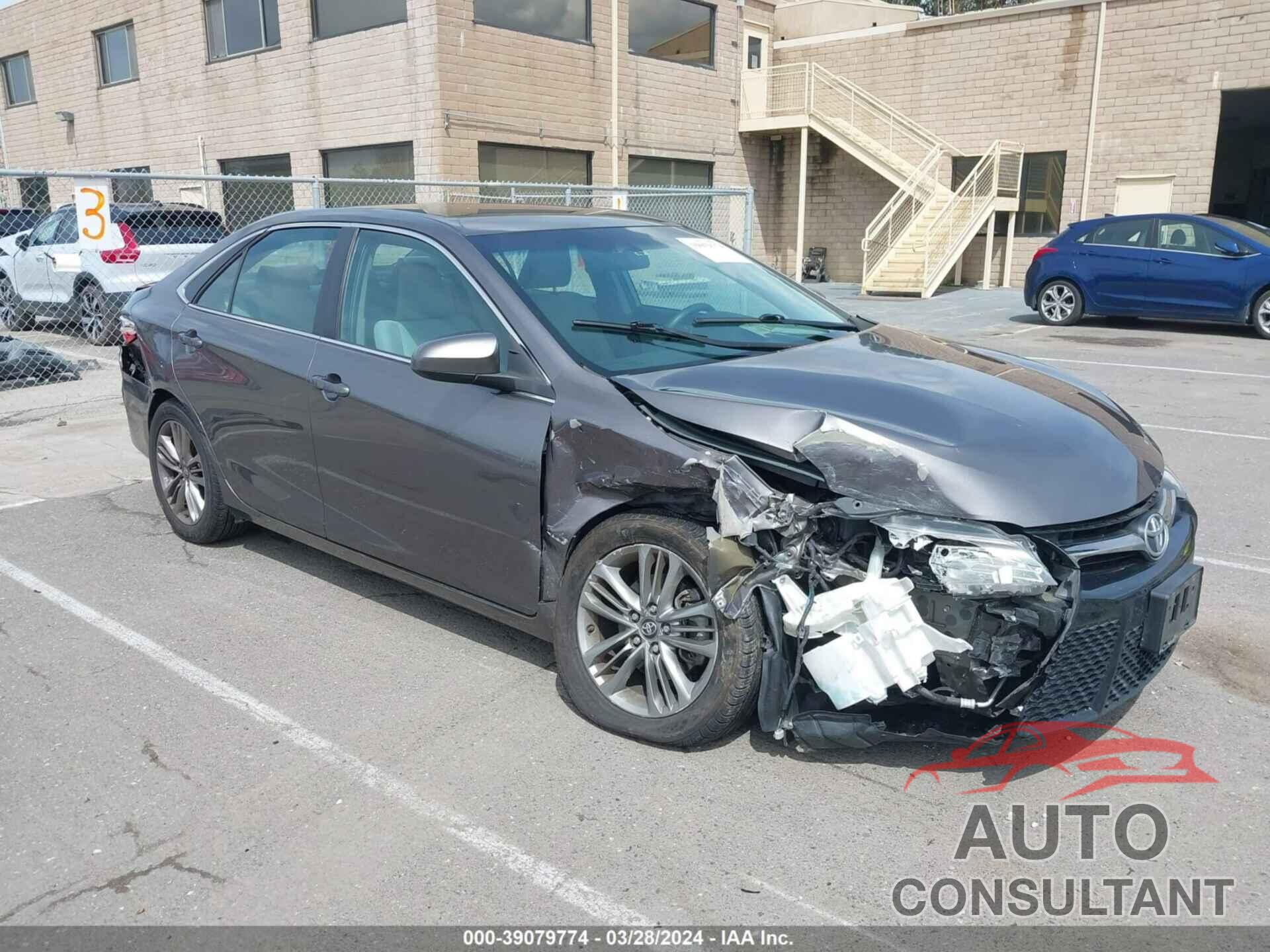 TOYOTA CAMRY 2016 - 4T1BF1FK8GU234133