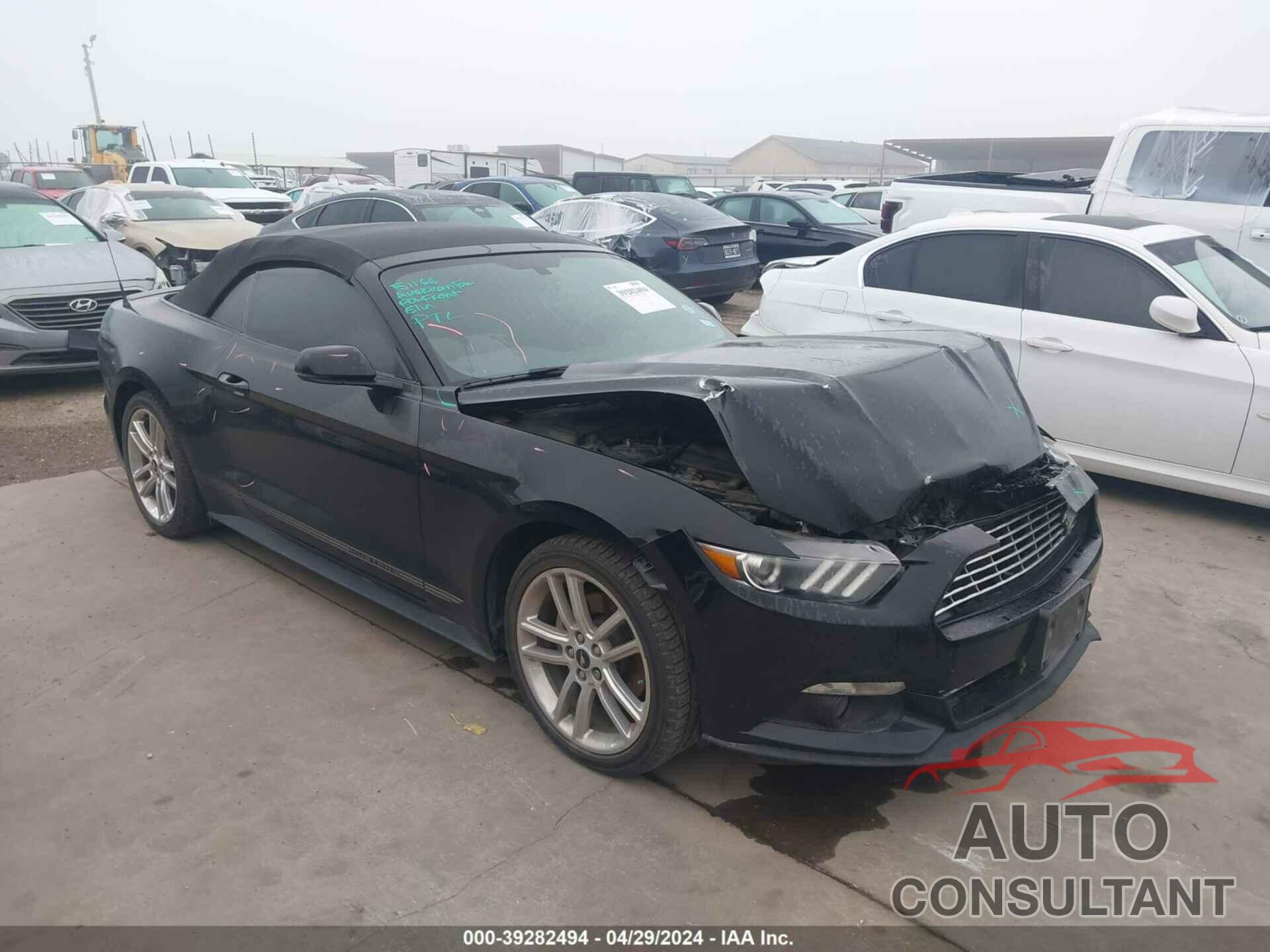 FORD MUSTANG 2016 - 1FATP8UH0G5266659