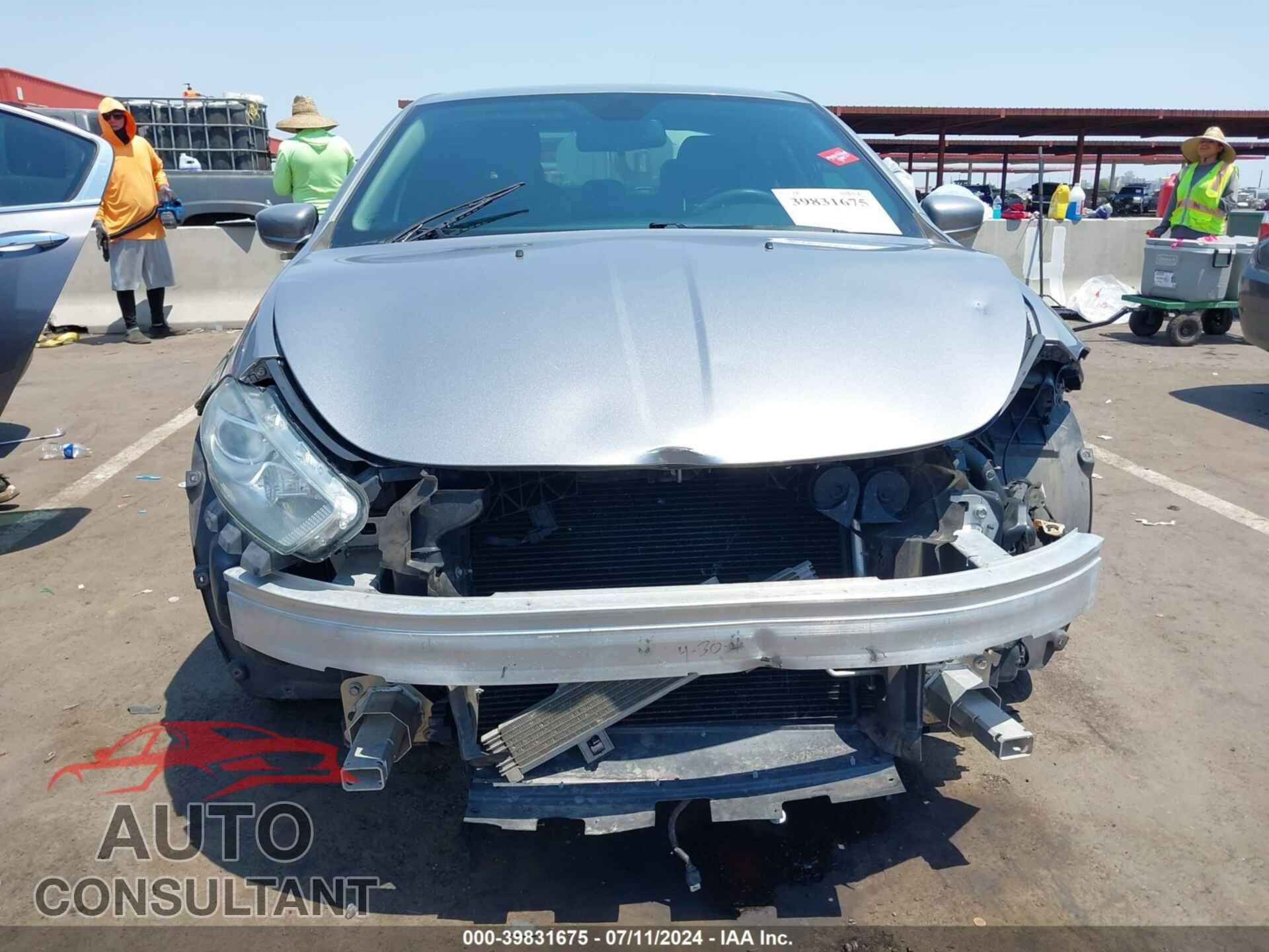 DODGE DART 2016 - 1C3CDFFA2GD803520
