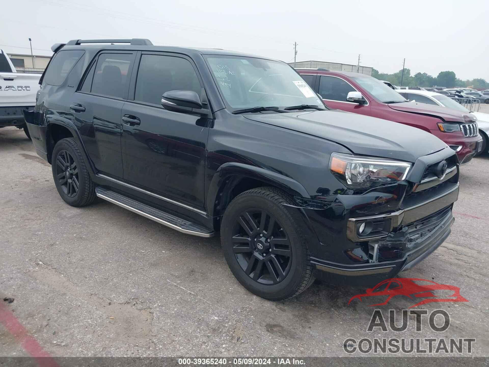 TOYOTA 4RUNNER 2019 - JTEBU5JR1K5697221