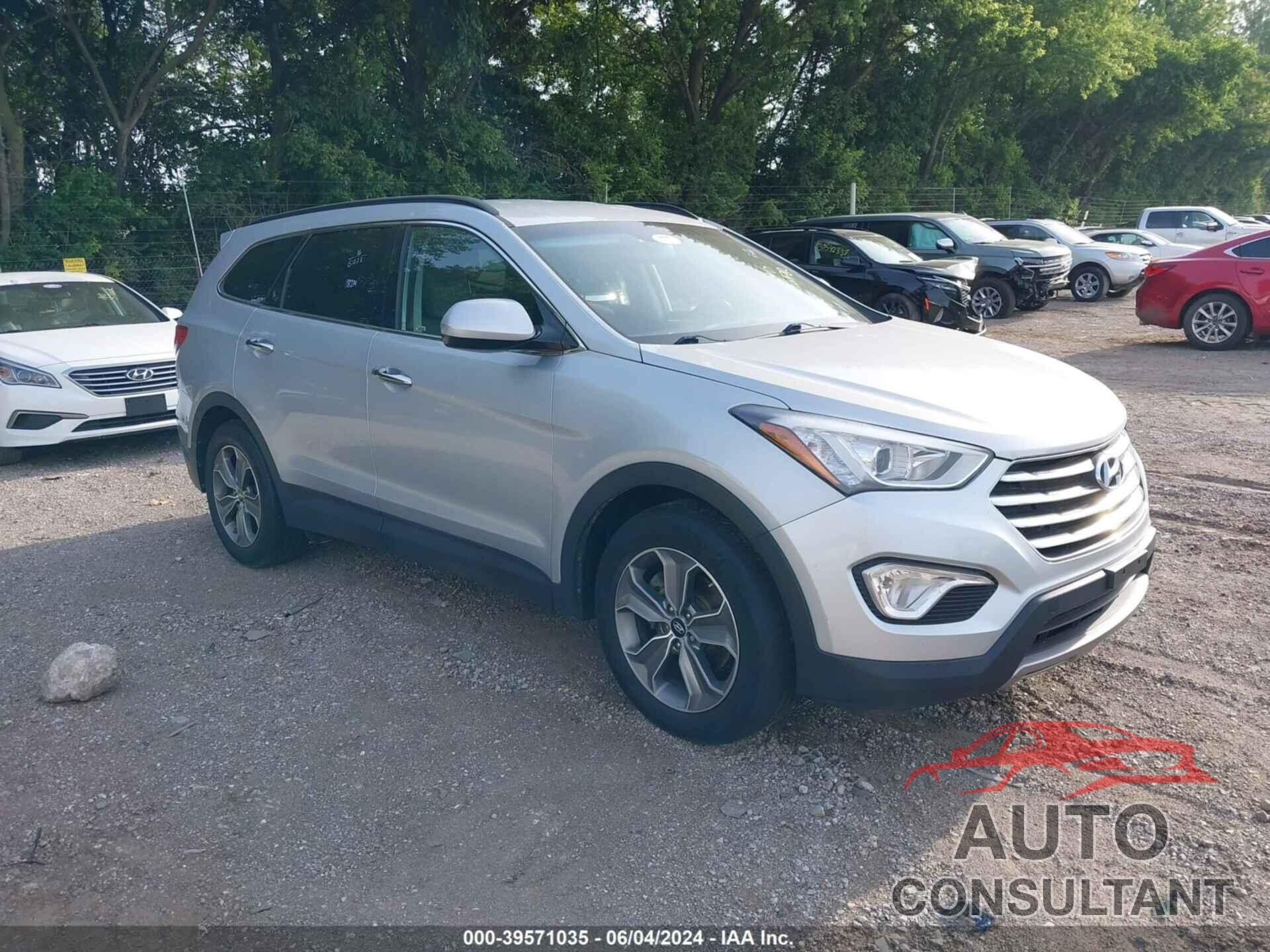 HYUNDAI SANTA FE 2016 - KM8SMDHF8GU151700