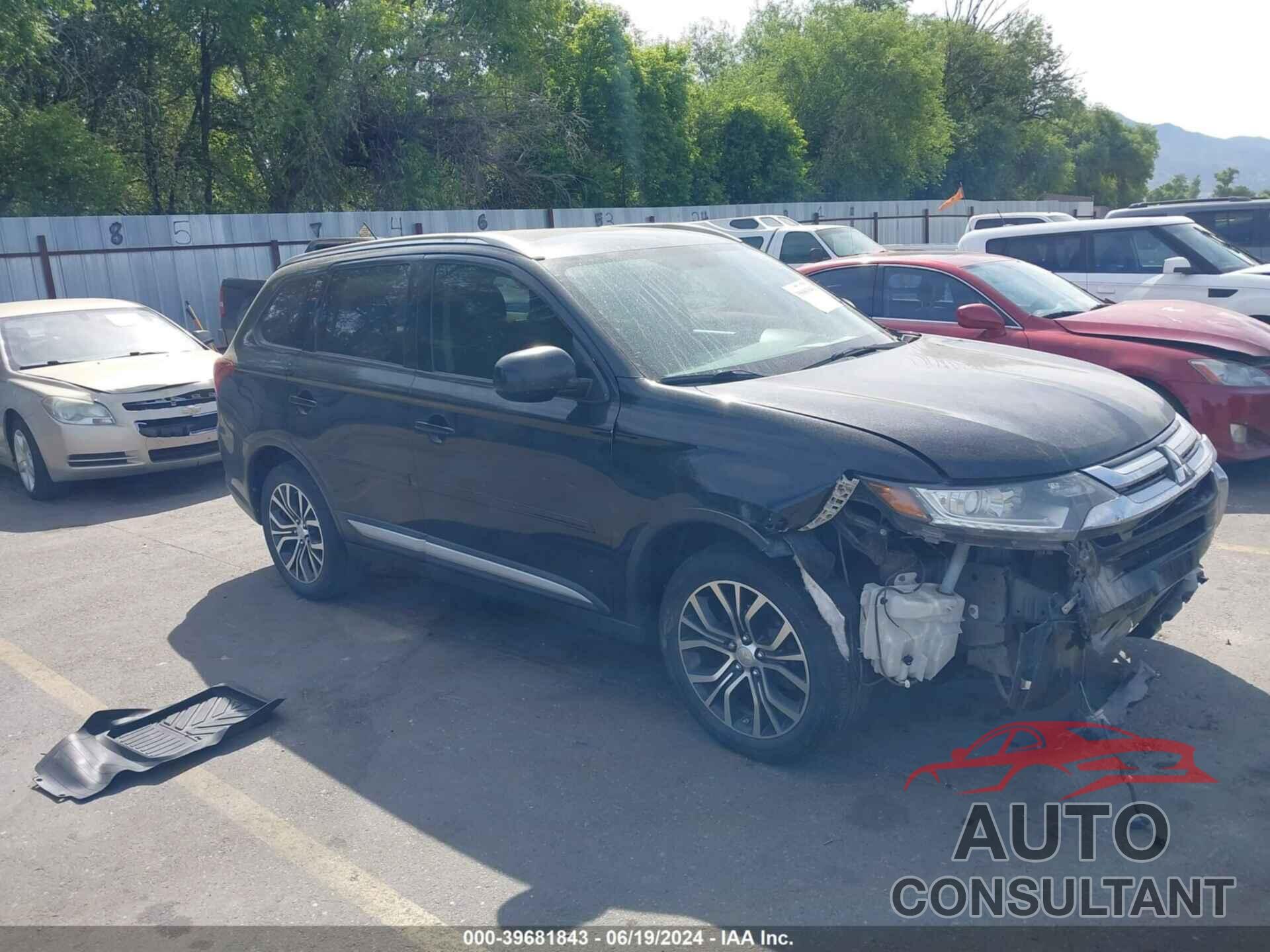 MITSUBISHI OUTLANDER 2016 - JA4AD2A39GZ016016
