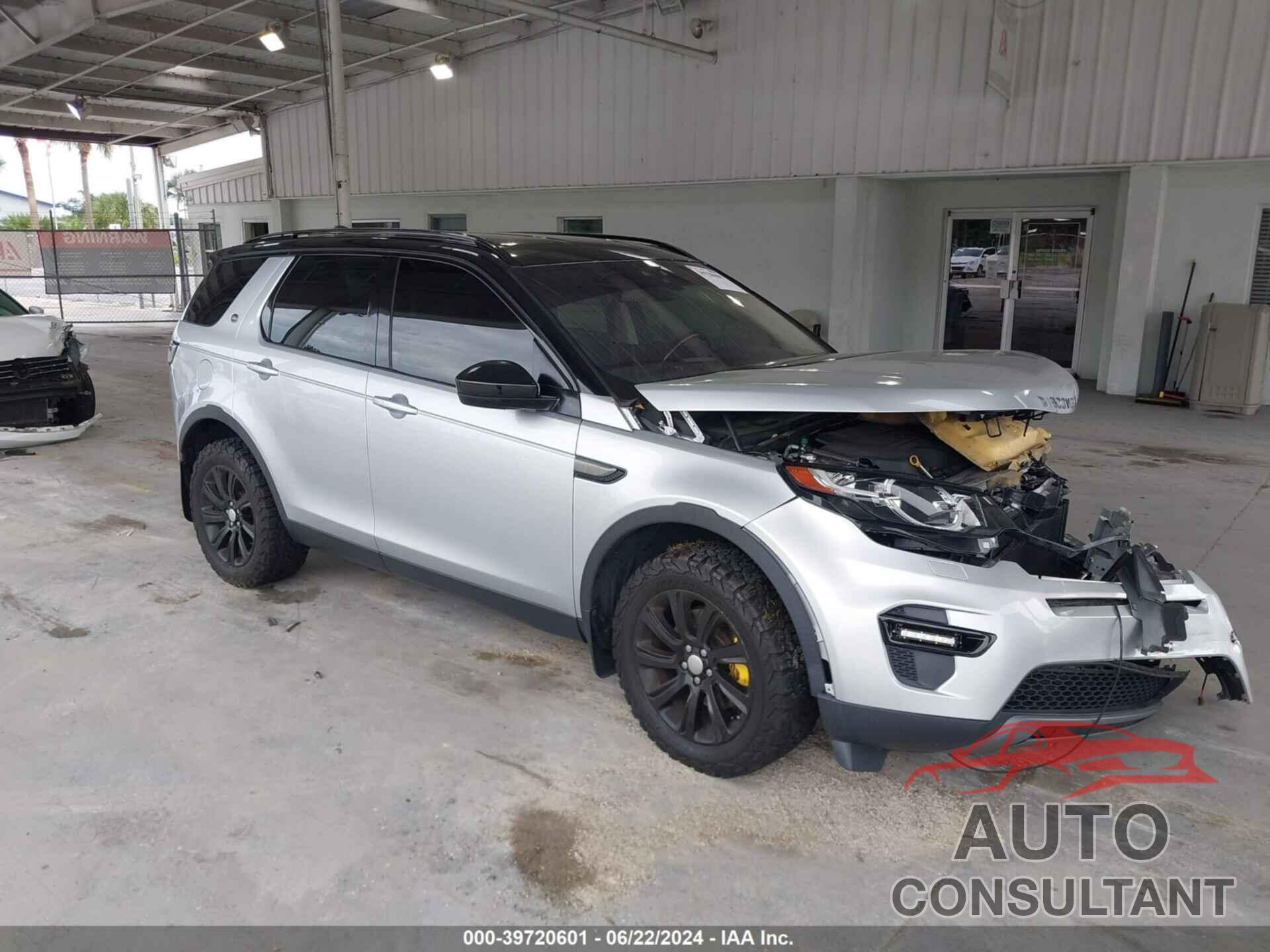 LAND ROVER DISCOVERY SPORT 2018 - SALCP2RX8JH744607