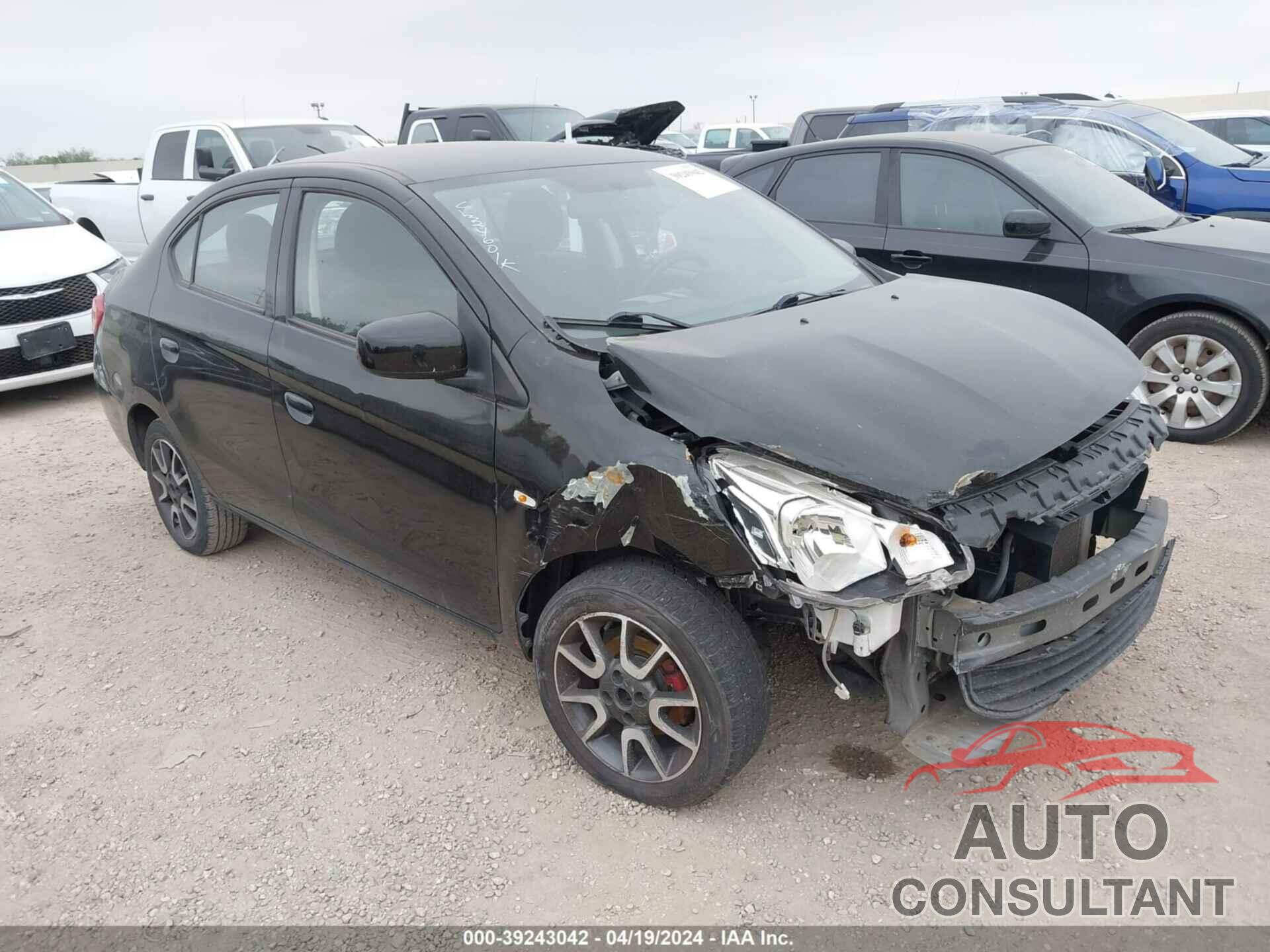 MITSUBISHI MIRAGE G4 2017 - ML32F3FJ3HHF11195