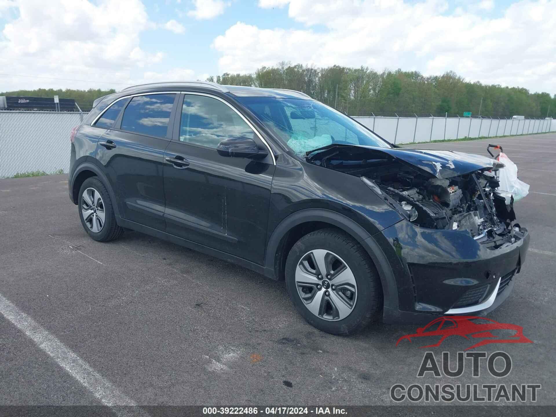 KIA NIRO 2019 - KNDCB3LC8K5303628