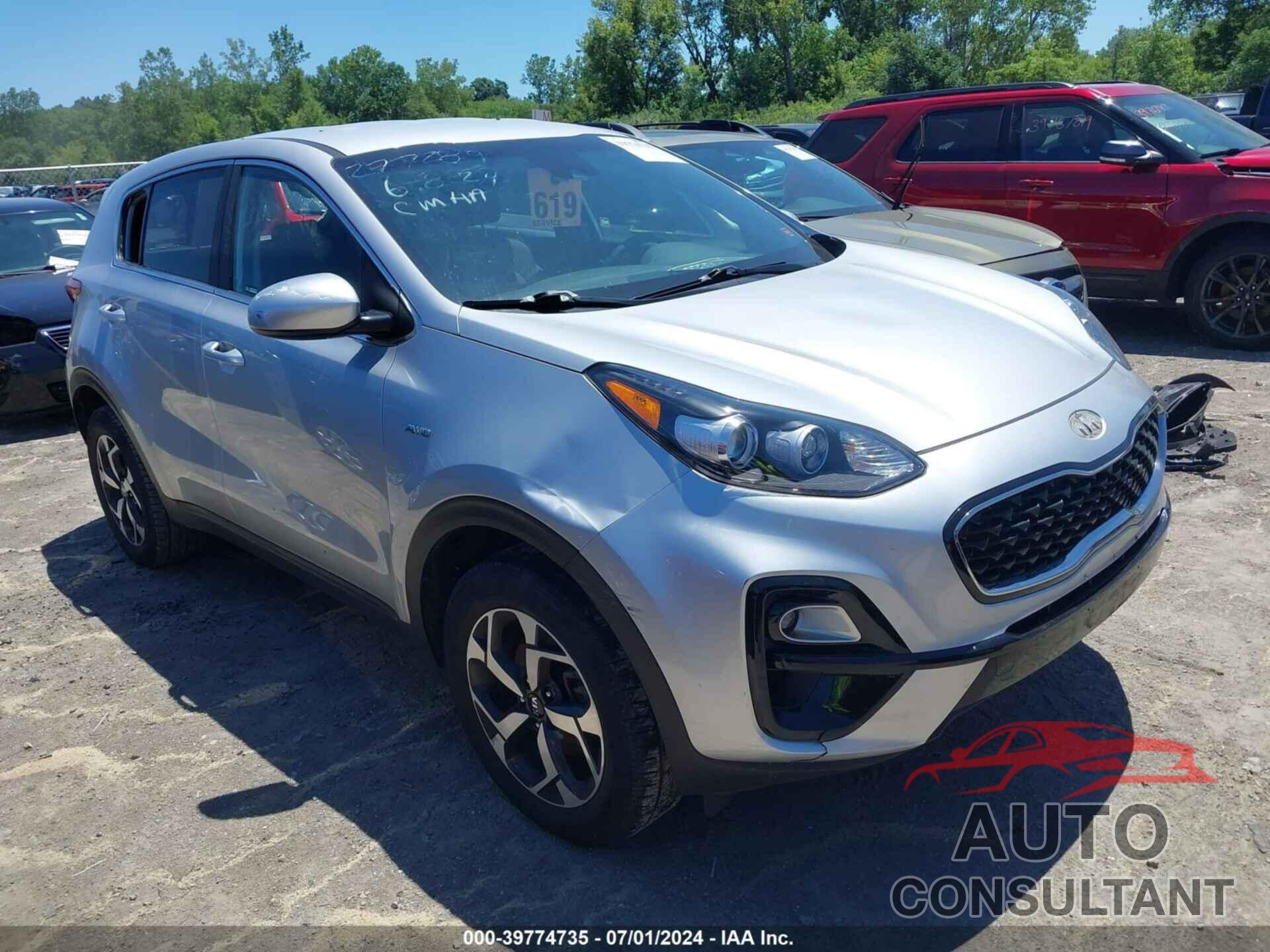 KIA SPORTAGE 2020 - KNDPMCAC0L7639231