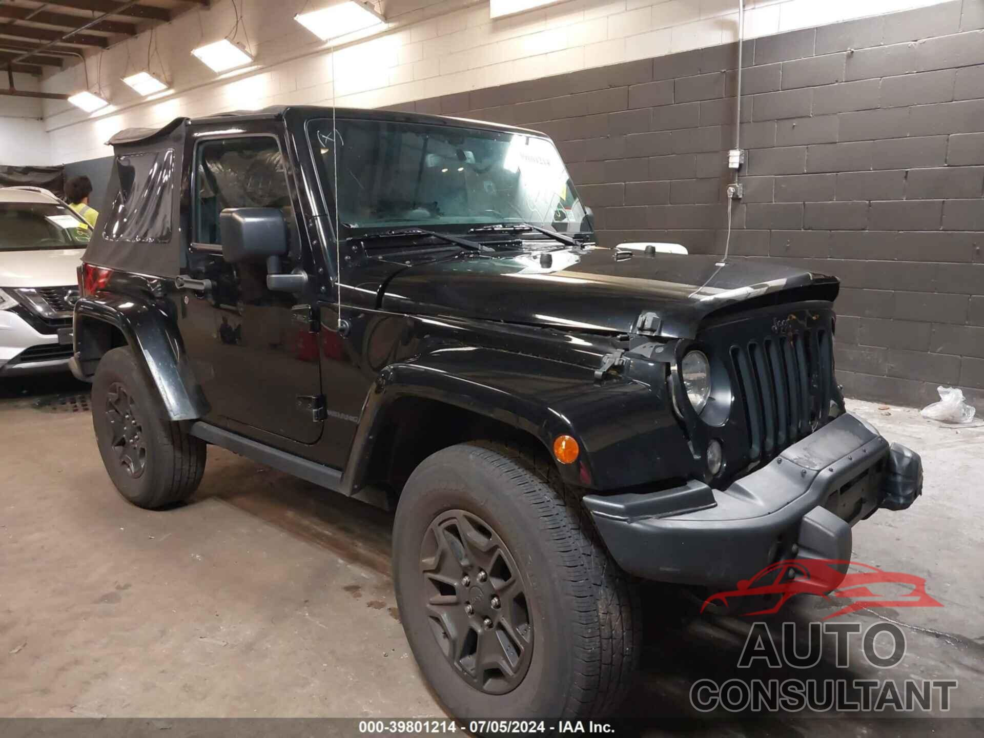 JEEP WRANGLER 2016 - 1C4AJWBG8GL228657