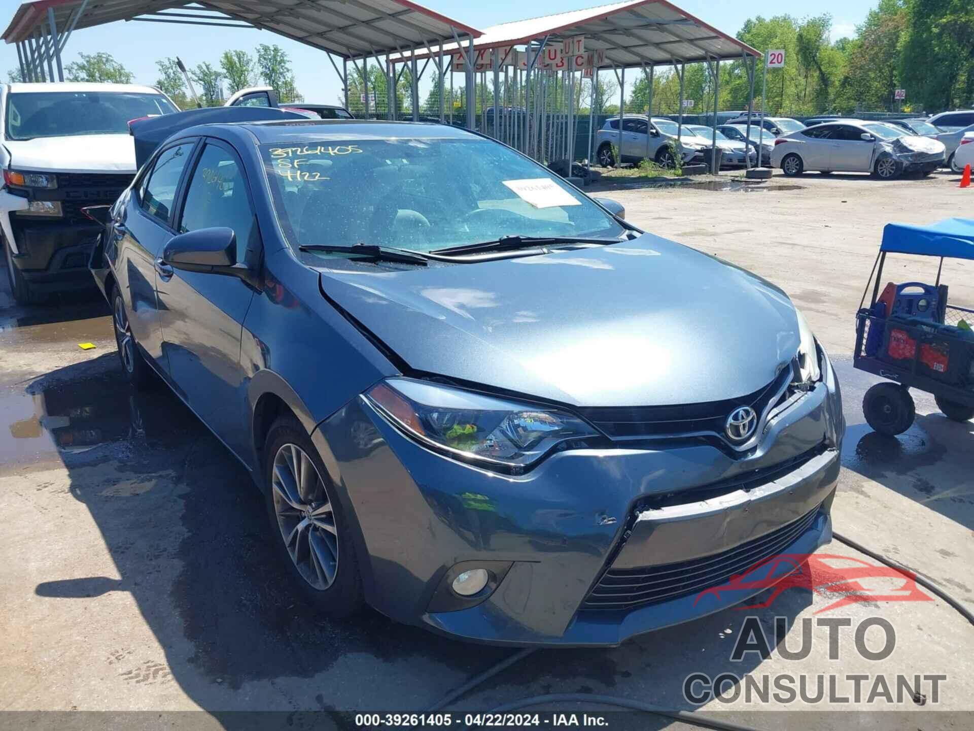 TOYOTA COROLLA 2016 - 2T1BURHE2GC502140