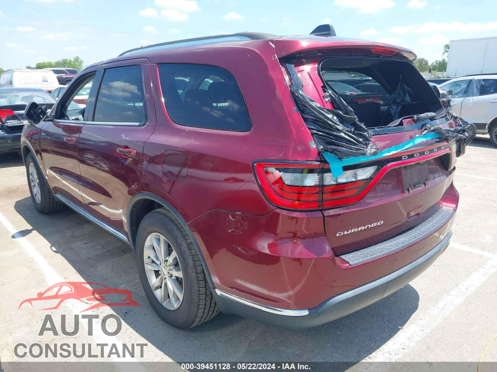 DODGE DURANGO 2017 - 1C4RDHAG4HC748444