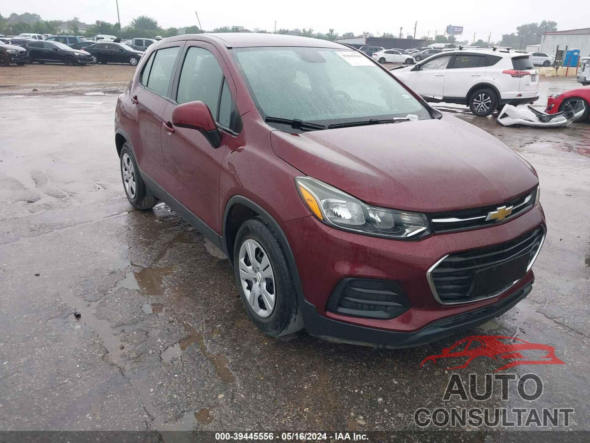 CHEVROLET TRAX 2017 - 3GNCJKSB6HL185746