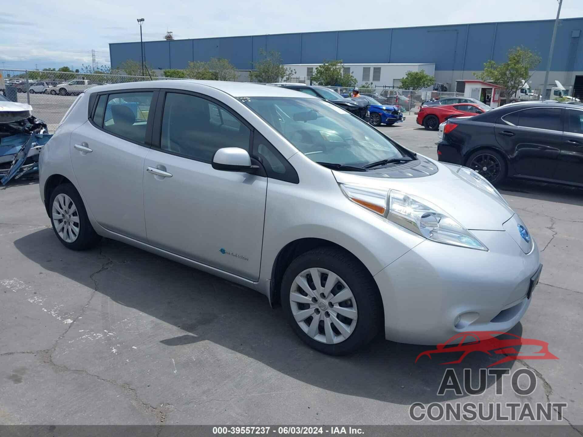 NISSAN LEAF 2017 - 1N4BZ0CP0HC303934