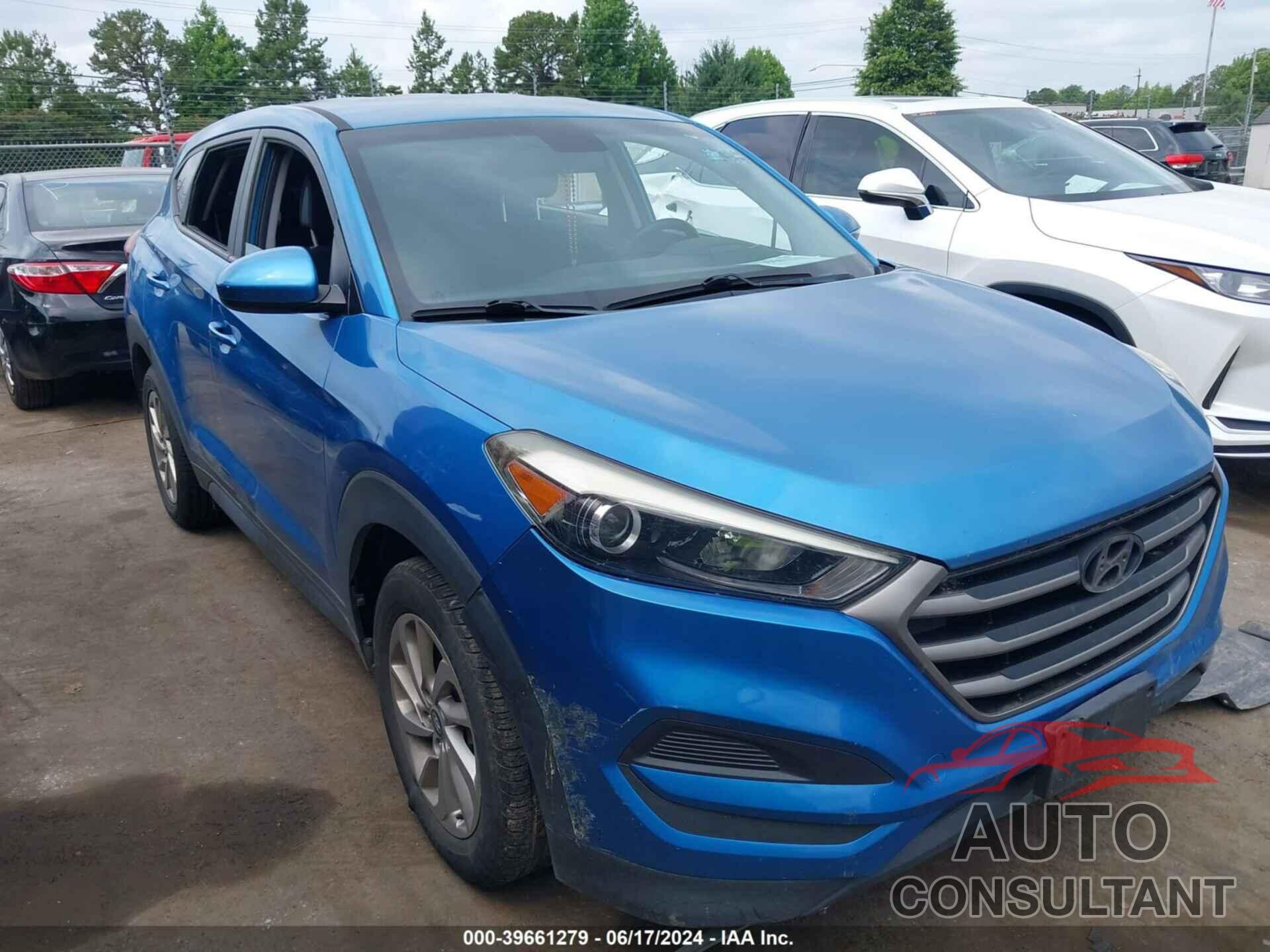 HYUNDAI TUCSON 2016 - KM8J23A40GU075815