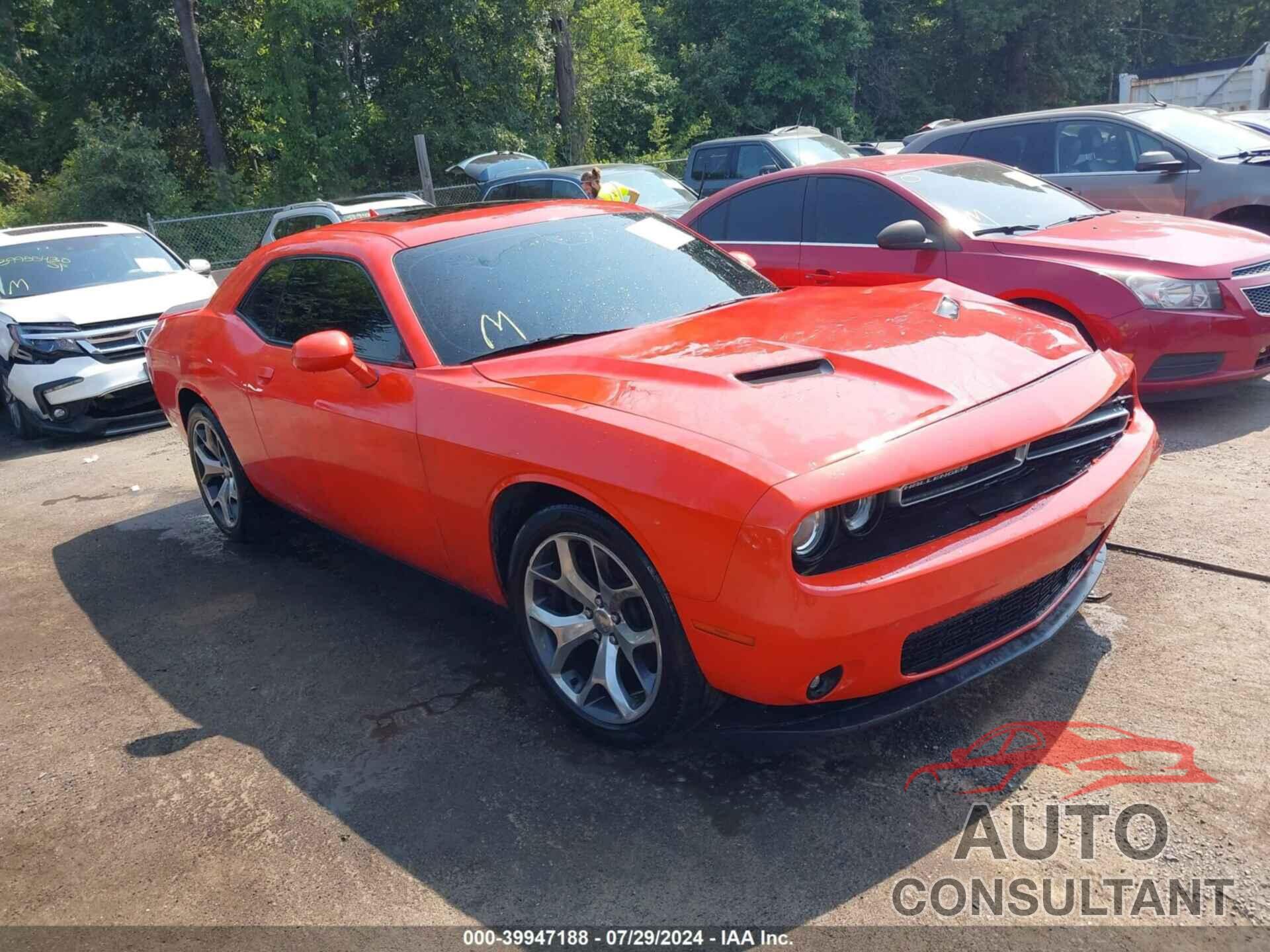 DODGE CHALLENGER 2016 - 2C3CDZAG7GH316457