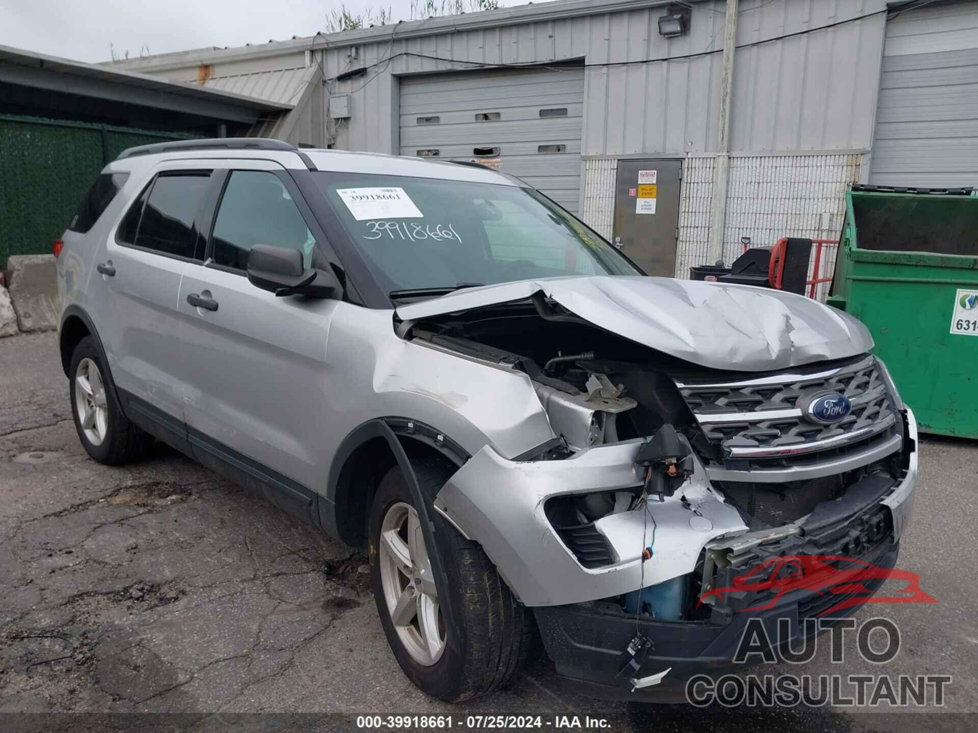 FORD EXPLORER 2018 - 1FM5K8B87JGA77129