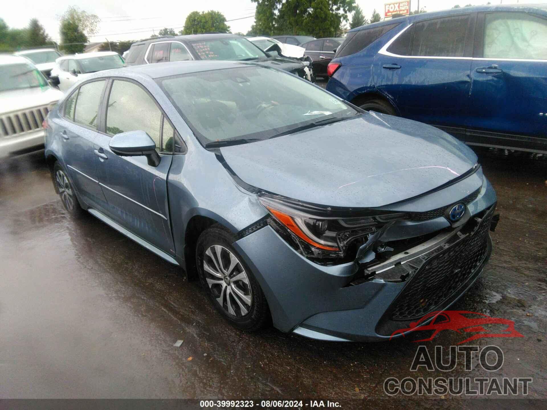 TOYOTA COROLLA 2022 - JTDEAMDE5N3007449