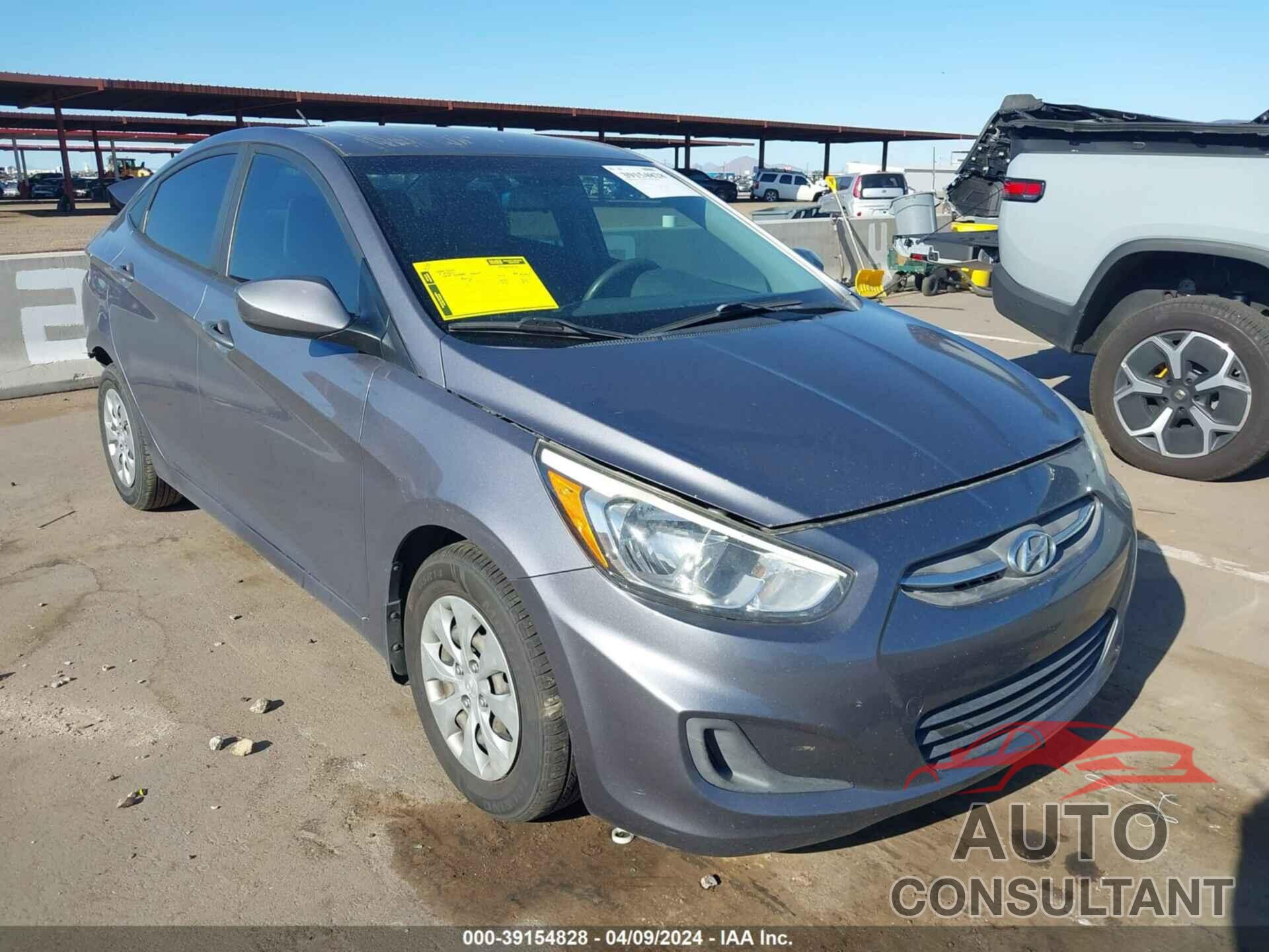 HYUNDAI ACCENT 2016 - KMHCT4AE0GU116710