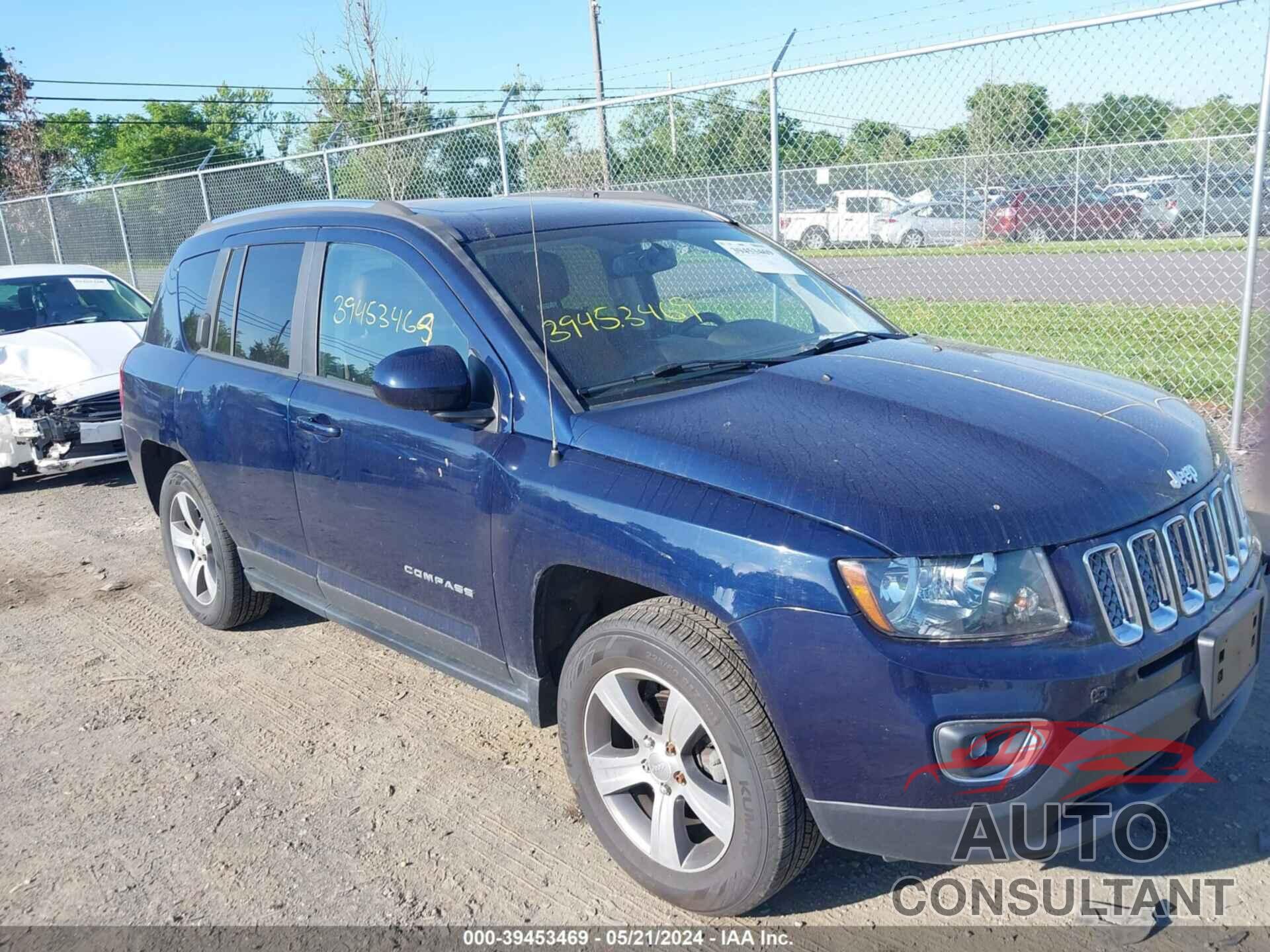 JEEP COMPASS 2017 - 1C4NJDEB9HD107976