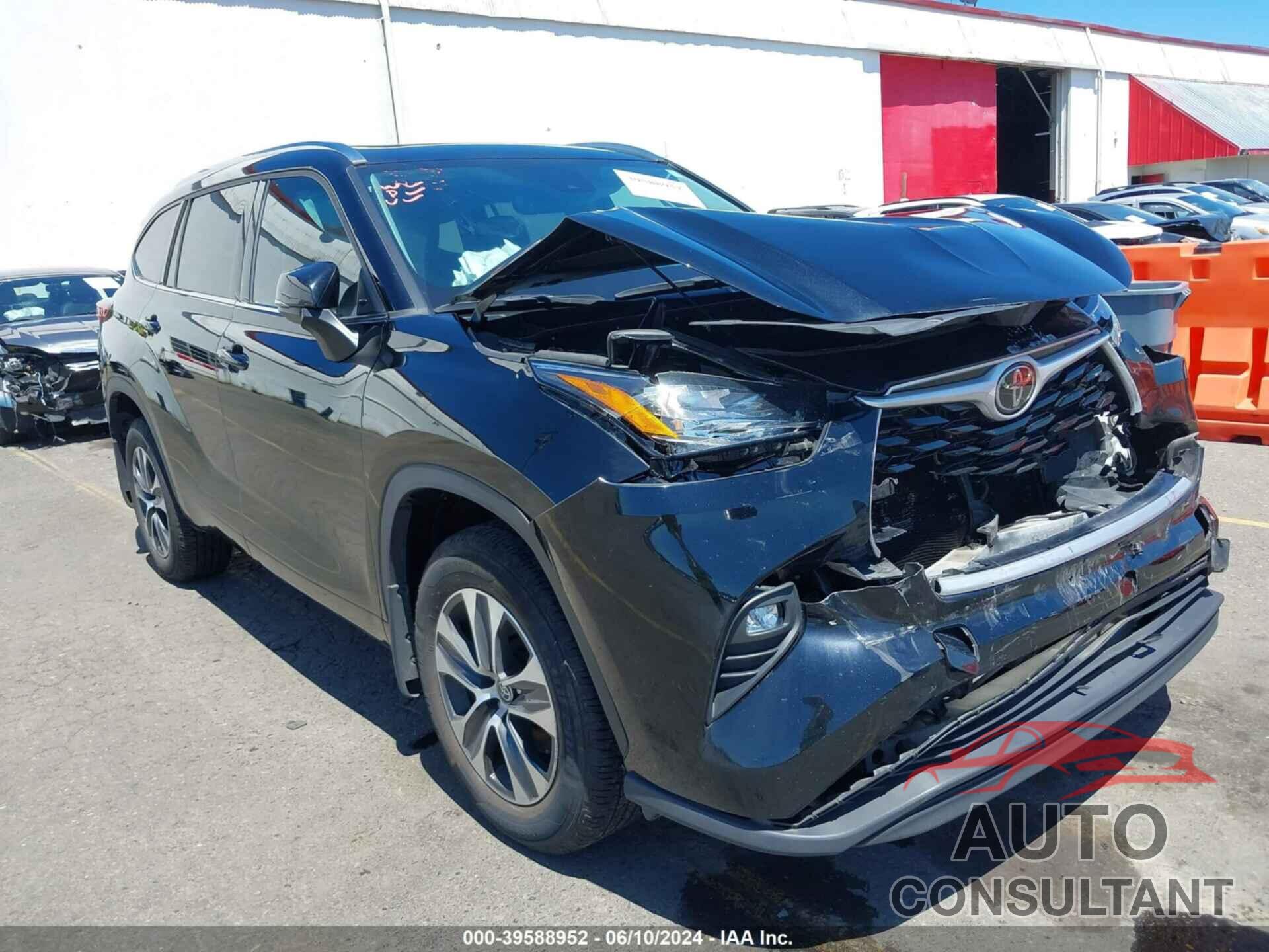 TOYOTA HIGHLANDER 2020 - 5TDHZRBH5LS517764