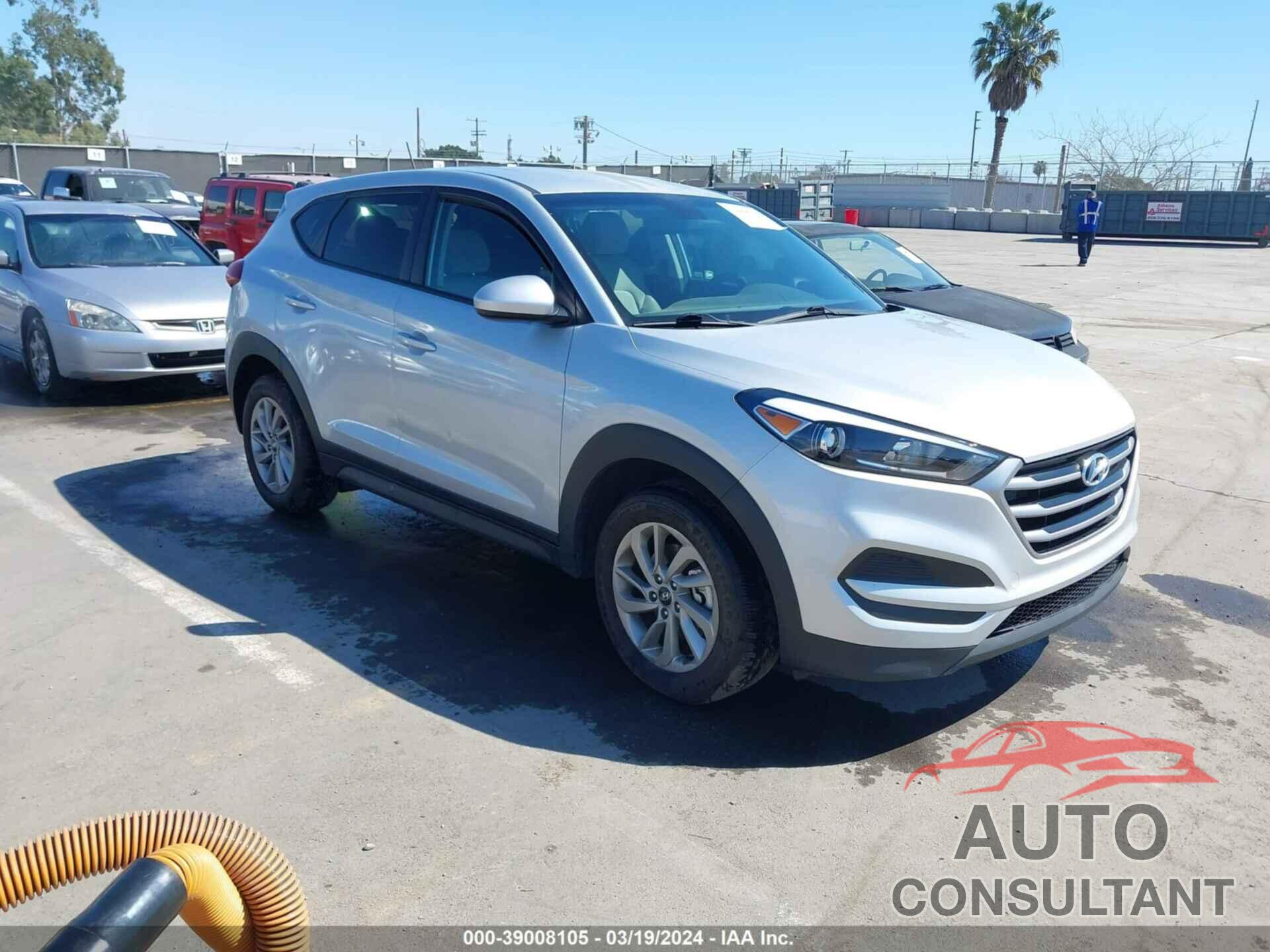 HYUNDAI TUCSON 2017 - KM8J23A40HU484527