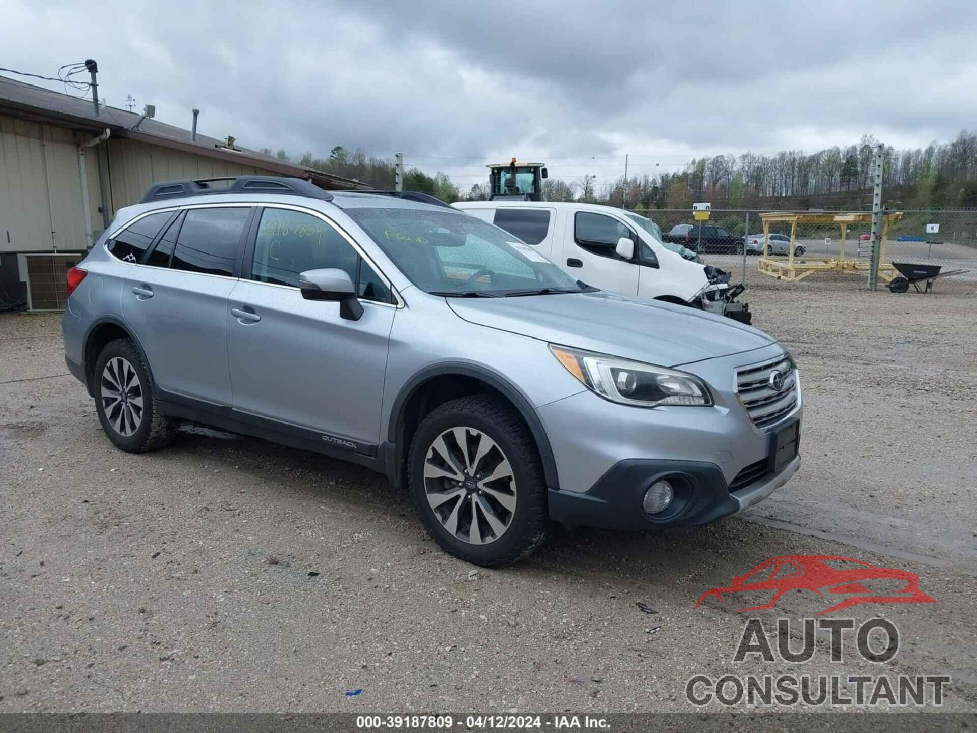 SUBARU OUTBACK 2017 - 4S4BSENC3H3219186