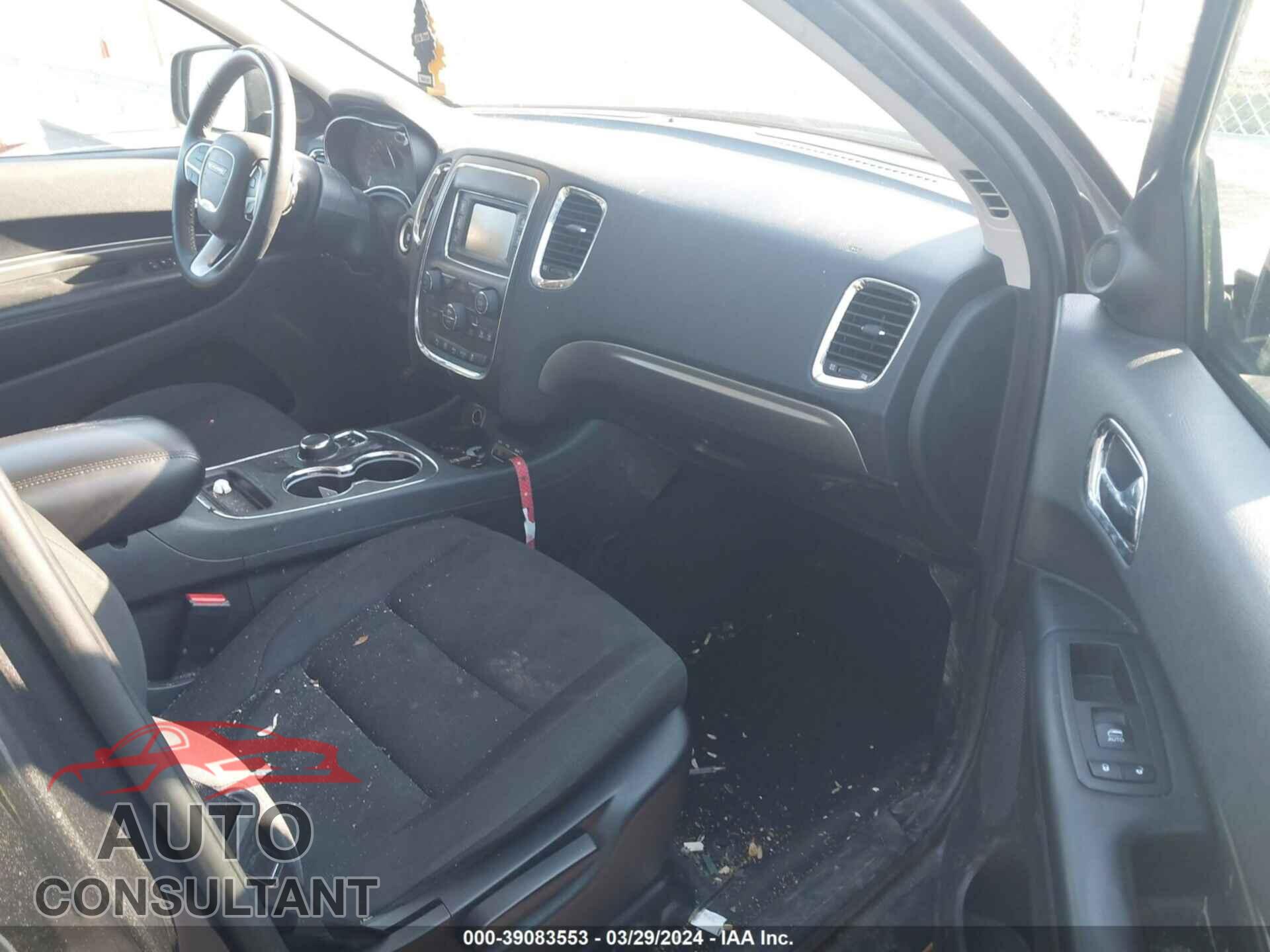 DODGE DURANGO 2017 - 1C4RDHAGXHC859712