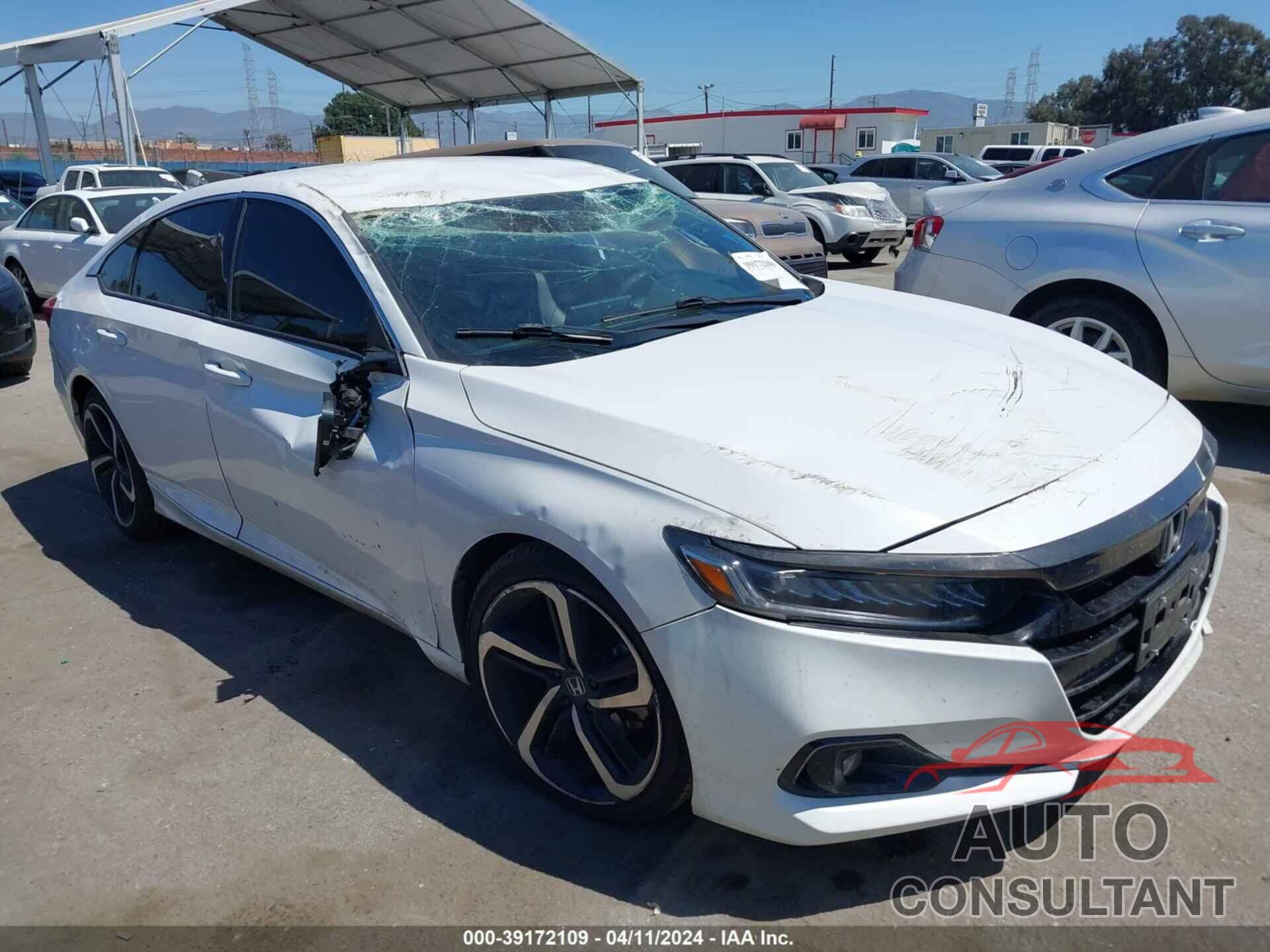 HONDA ACCORD 2021 - 1HGCV1F32MA046937