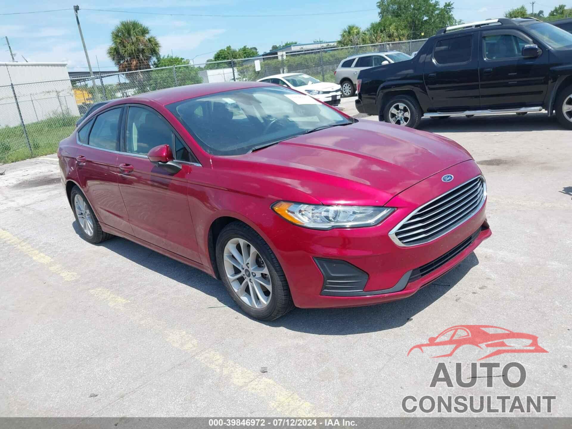 FORD FUSION 2019 - 3FA6P0HD6KR246184