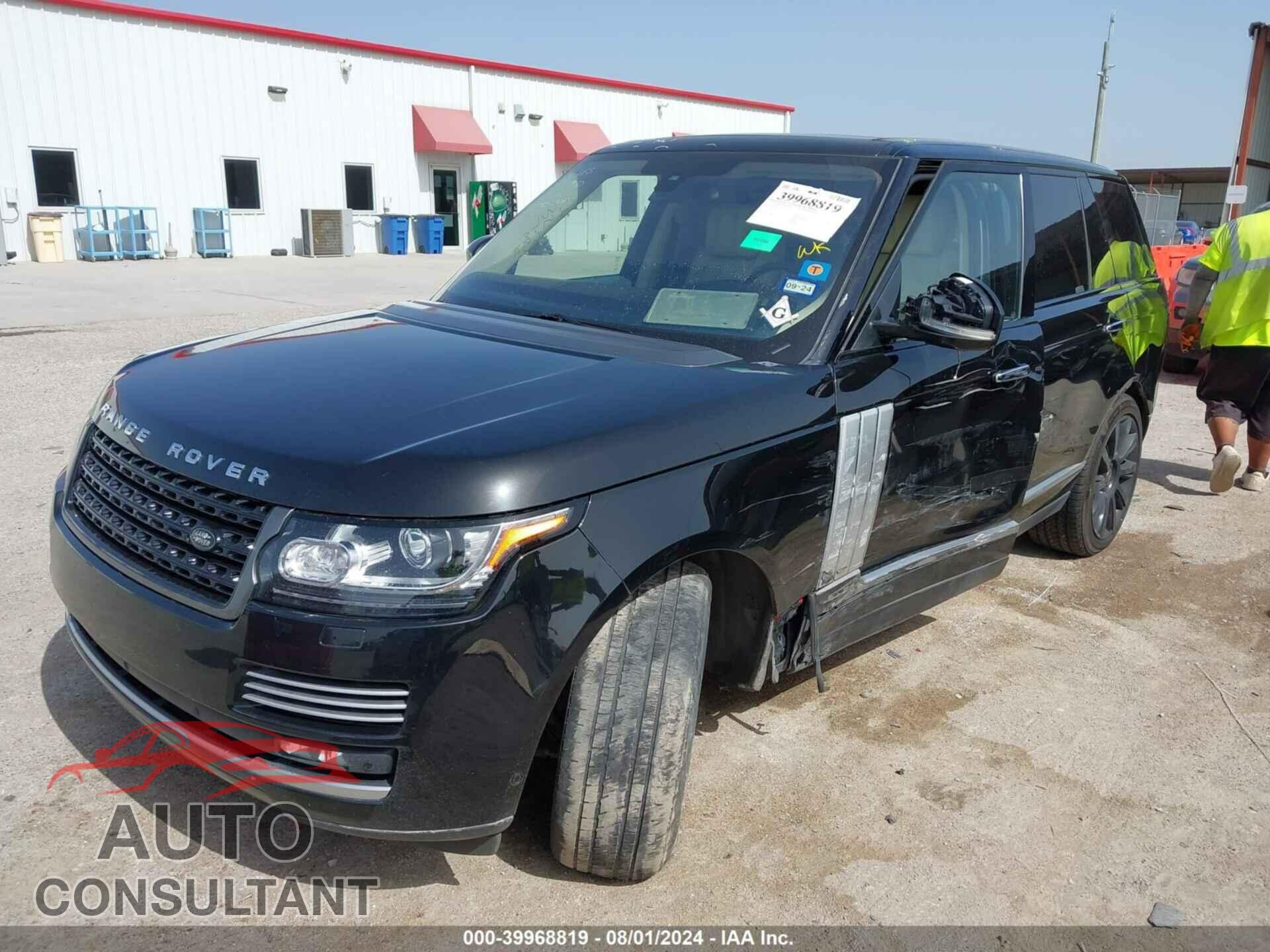 LAND ROVER RANGE ROVER 2016 - SALGV3EF6GA313260