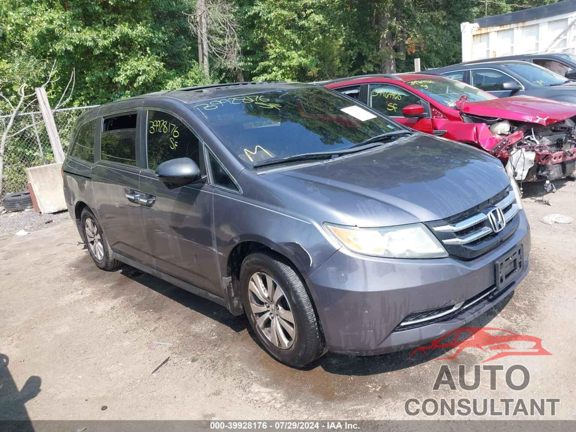 HONDA ODYSSEY 2016 - 5FNRL5H68GB037166