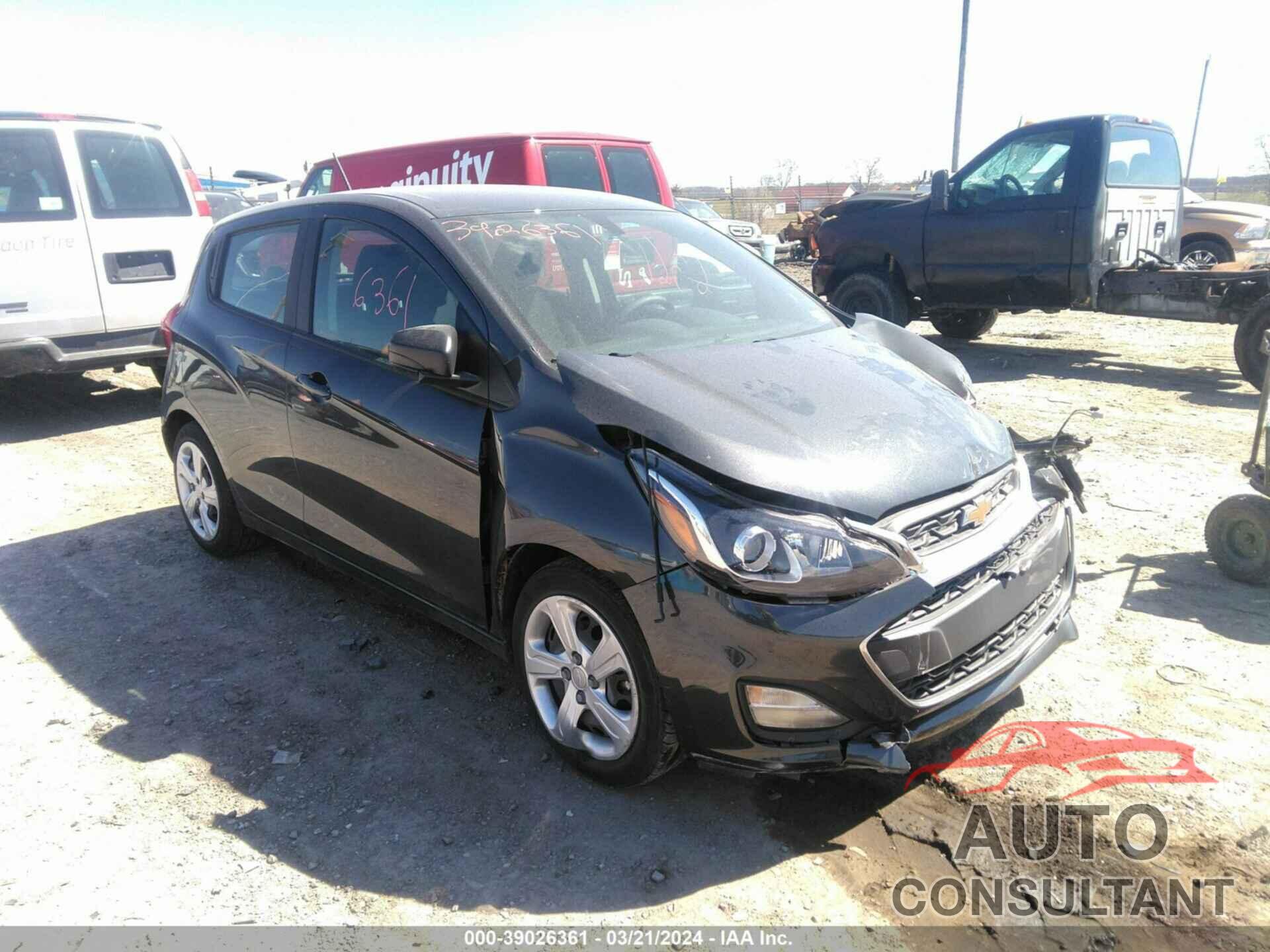 CHEVROLET SPARK 2019 - KL8CB6SA6KC777549