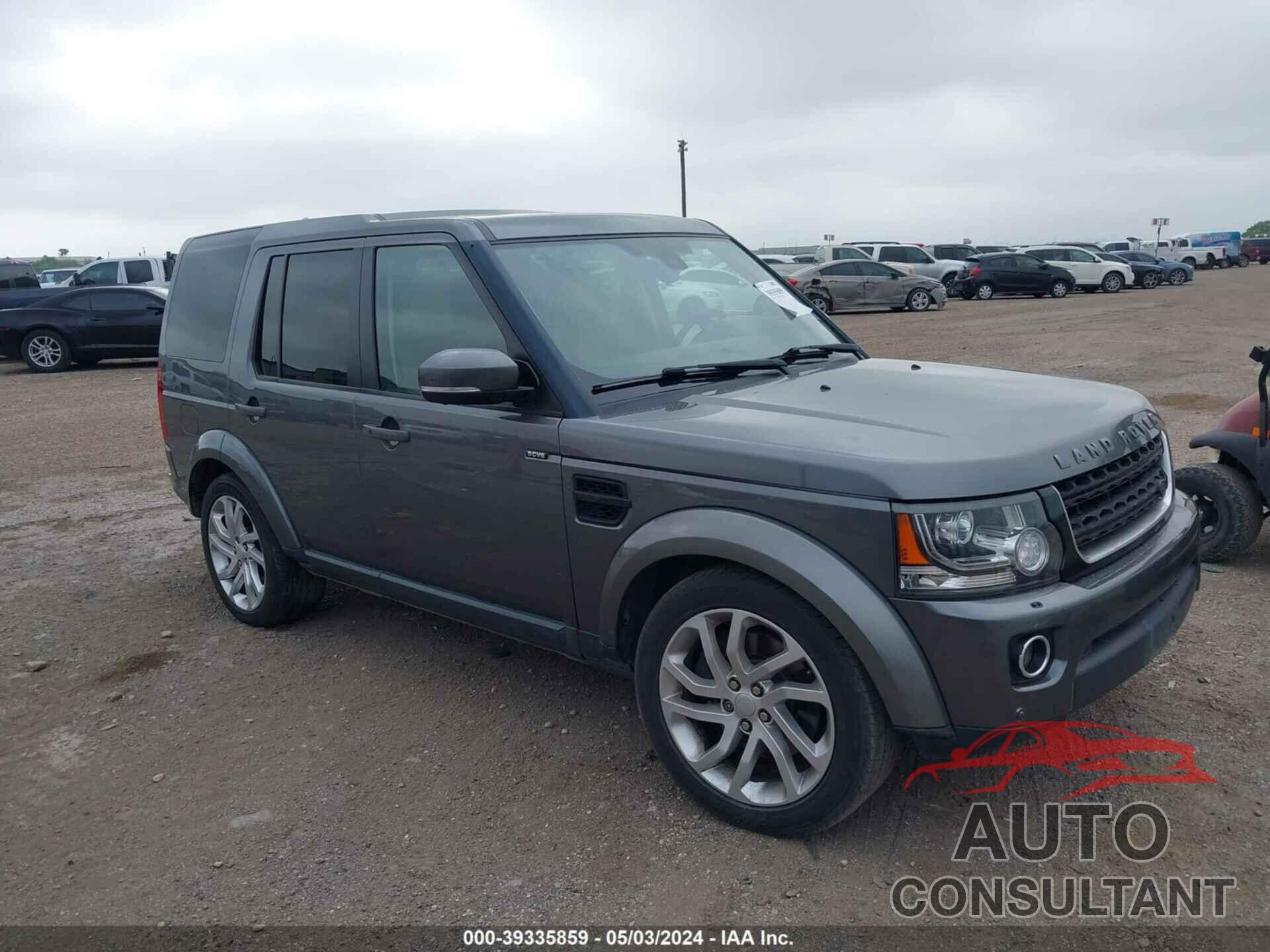 LAND ROVER LR4 2016 - SALAG2V68GA819232