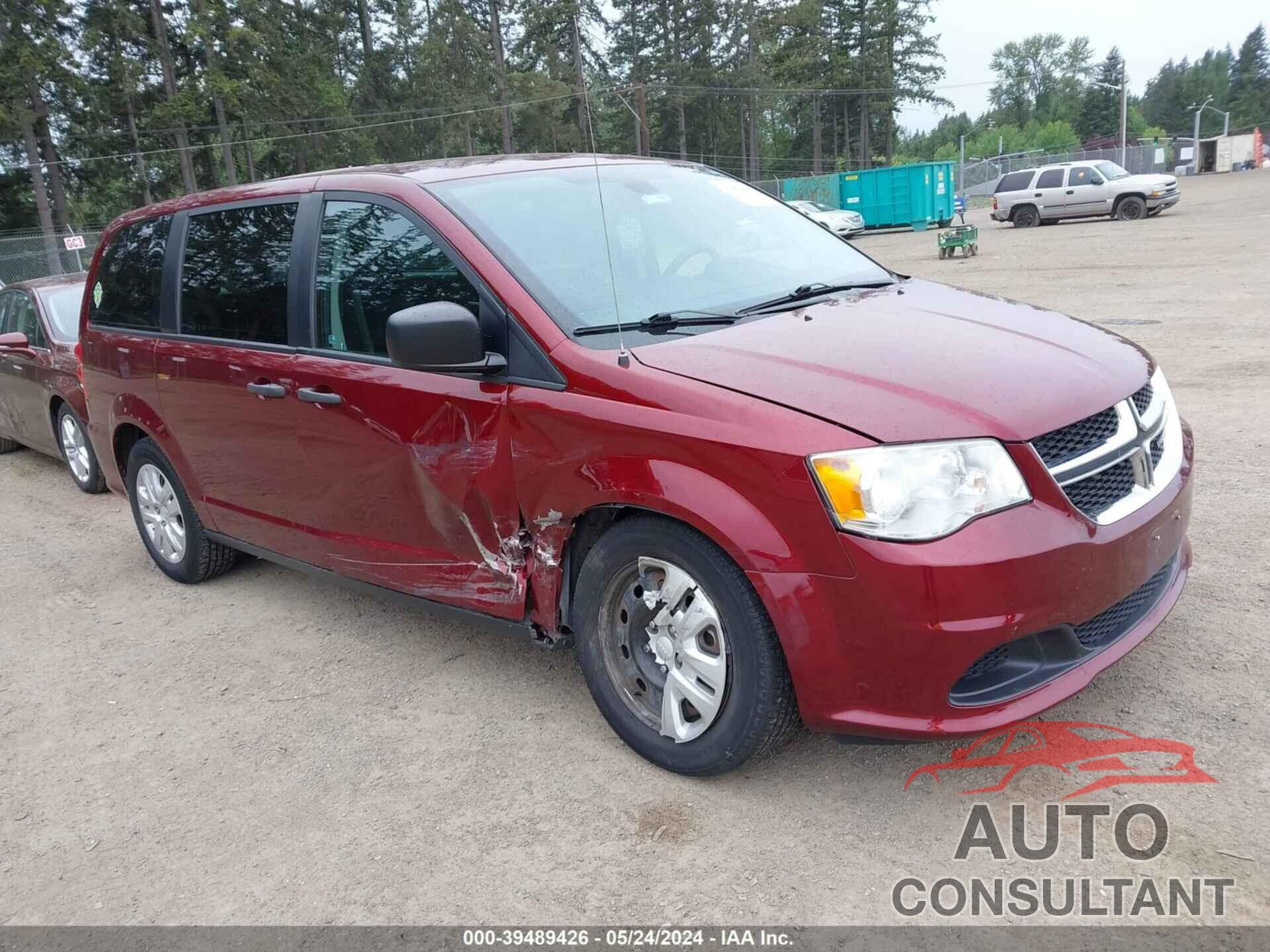 DODGE GRAND CARAVAN 2019 - 2C4RDGBGXKR546750