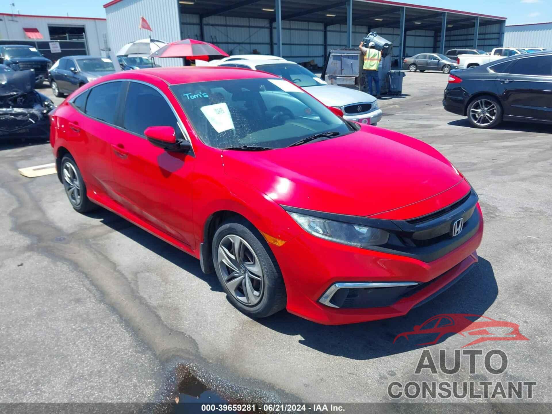 HONDA CIVIC 2019 - 2HGFC2F68KH577688