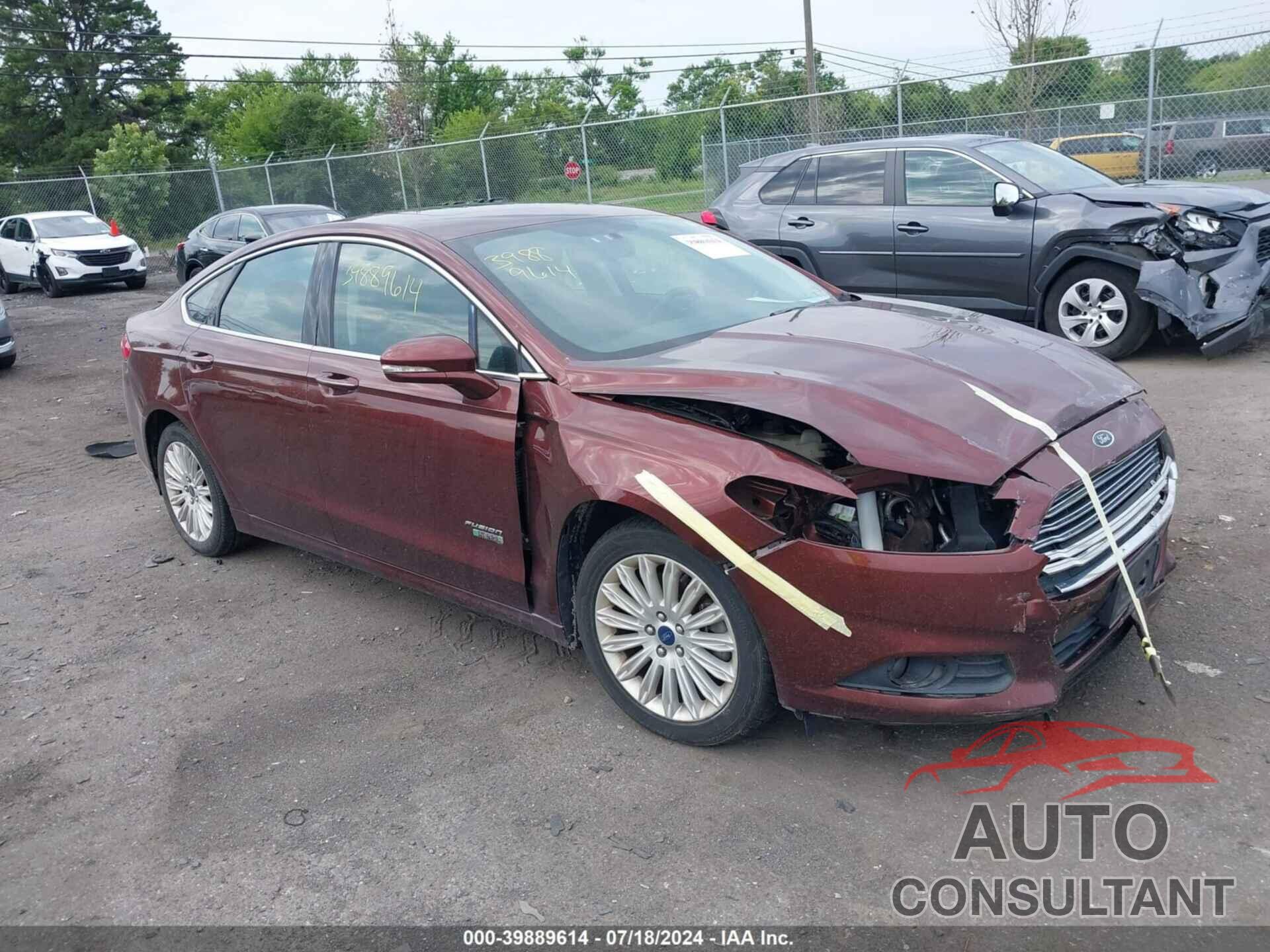 FORD FUSION ENERGI 2016 - 3FA6P0PUXGR309571