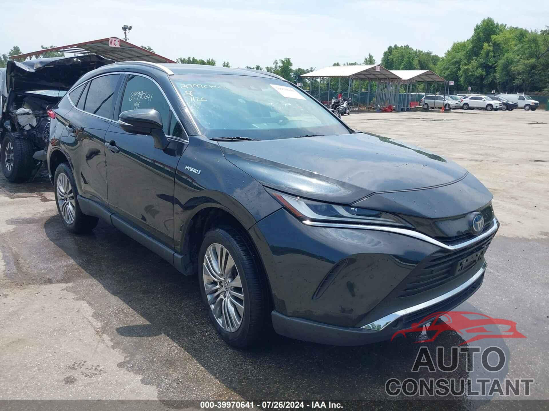 TOYOTA VENZA 2021 - JTEAAAAH8MJ032217