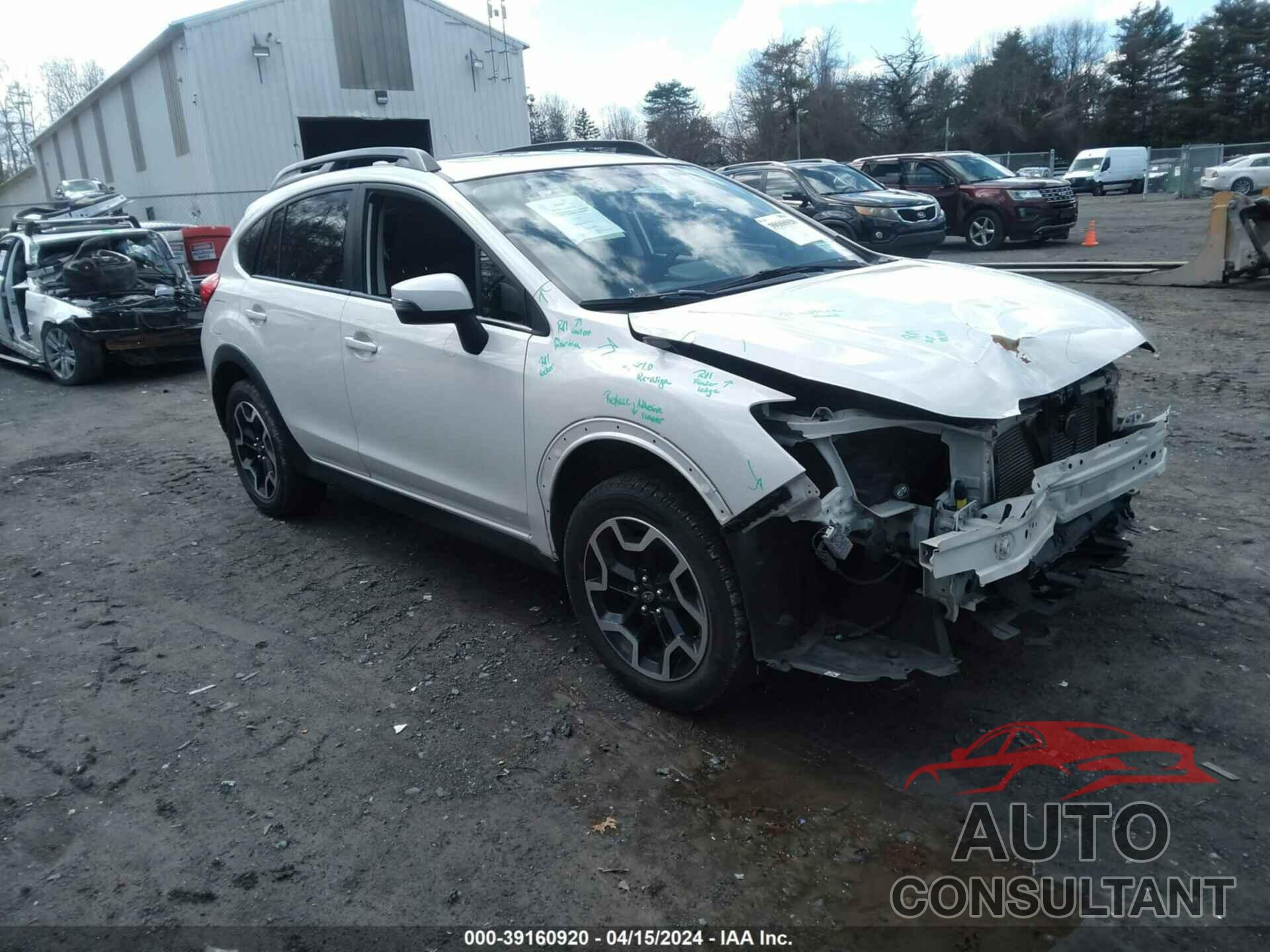 SUBARU CROSSTREK 2016 - JF2GPANC0G8332293