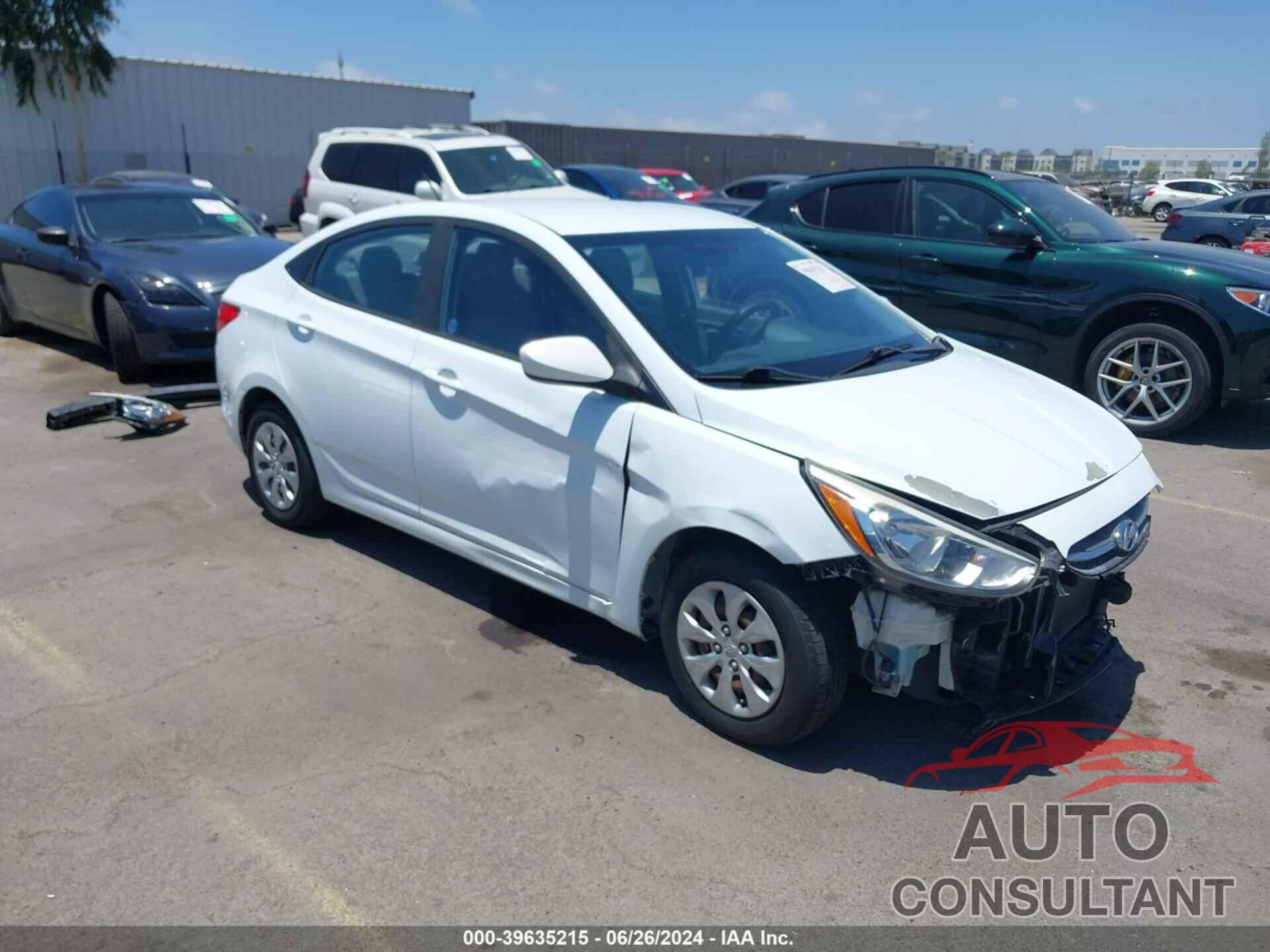 HYUNDAI ACCENT 2016 - KMHCT4AE8GU107723