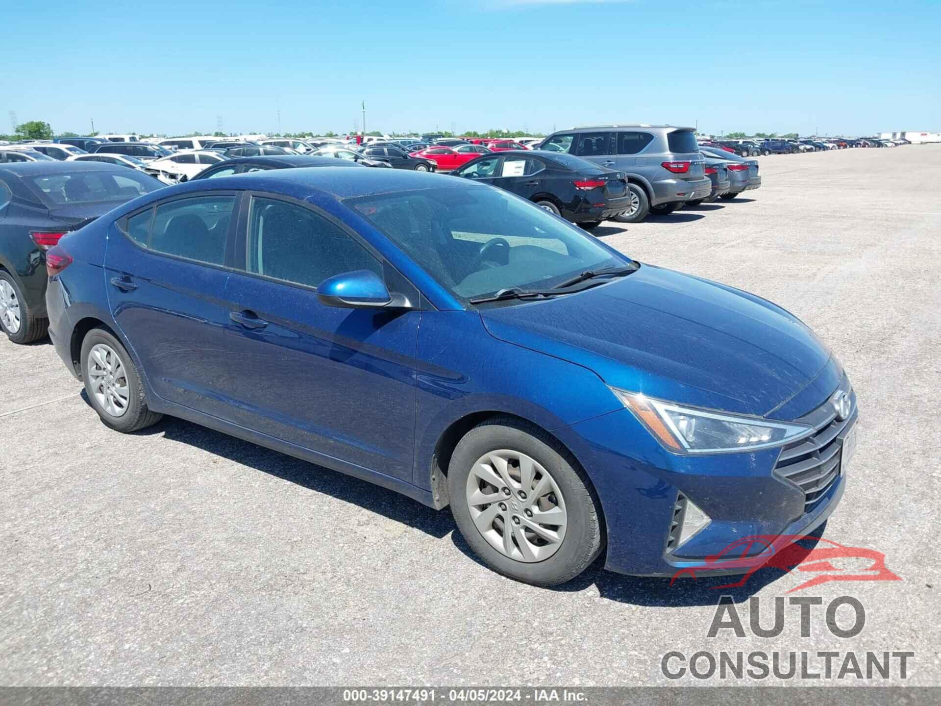 HYUNDAI ELANTRA 2019 - 5NPD74LF4KH486967