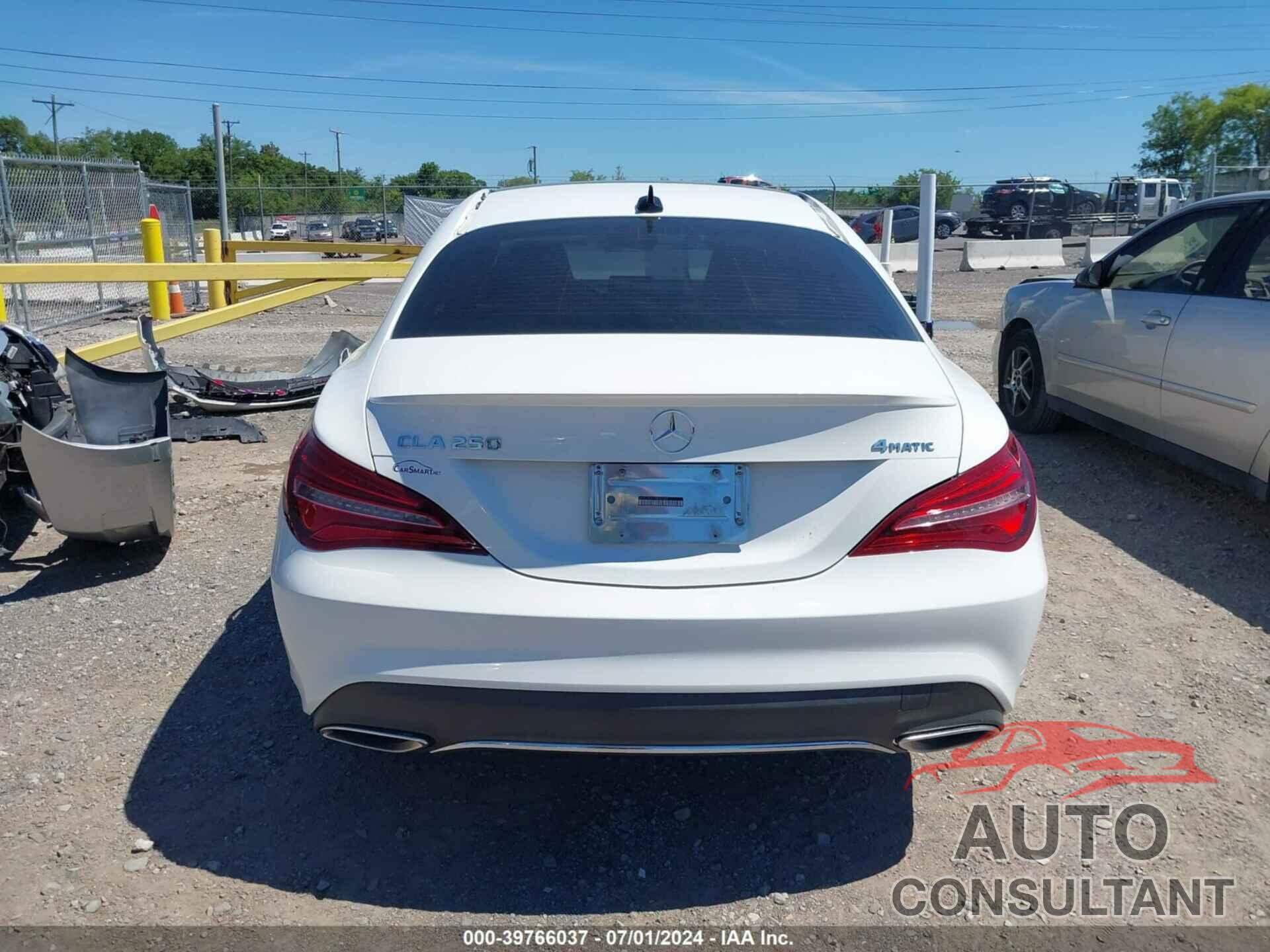 MERCEDES-BENZ CLA 250 2019 - WDDSJ4GB7KN727443