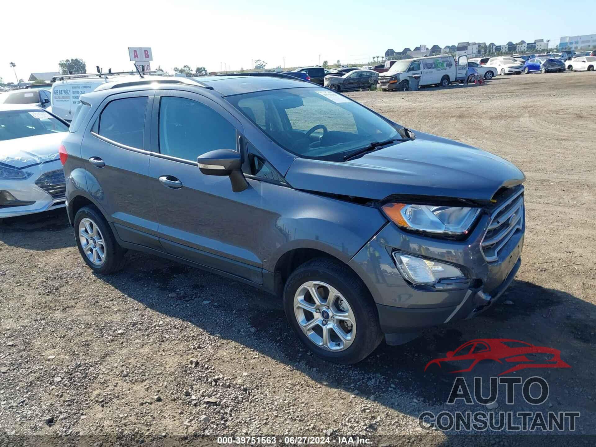 FORD ECOSPORT 2018 - MAJ6P1UL4JC234986