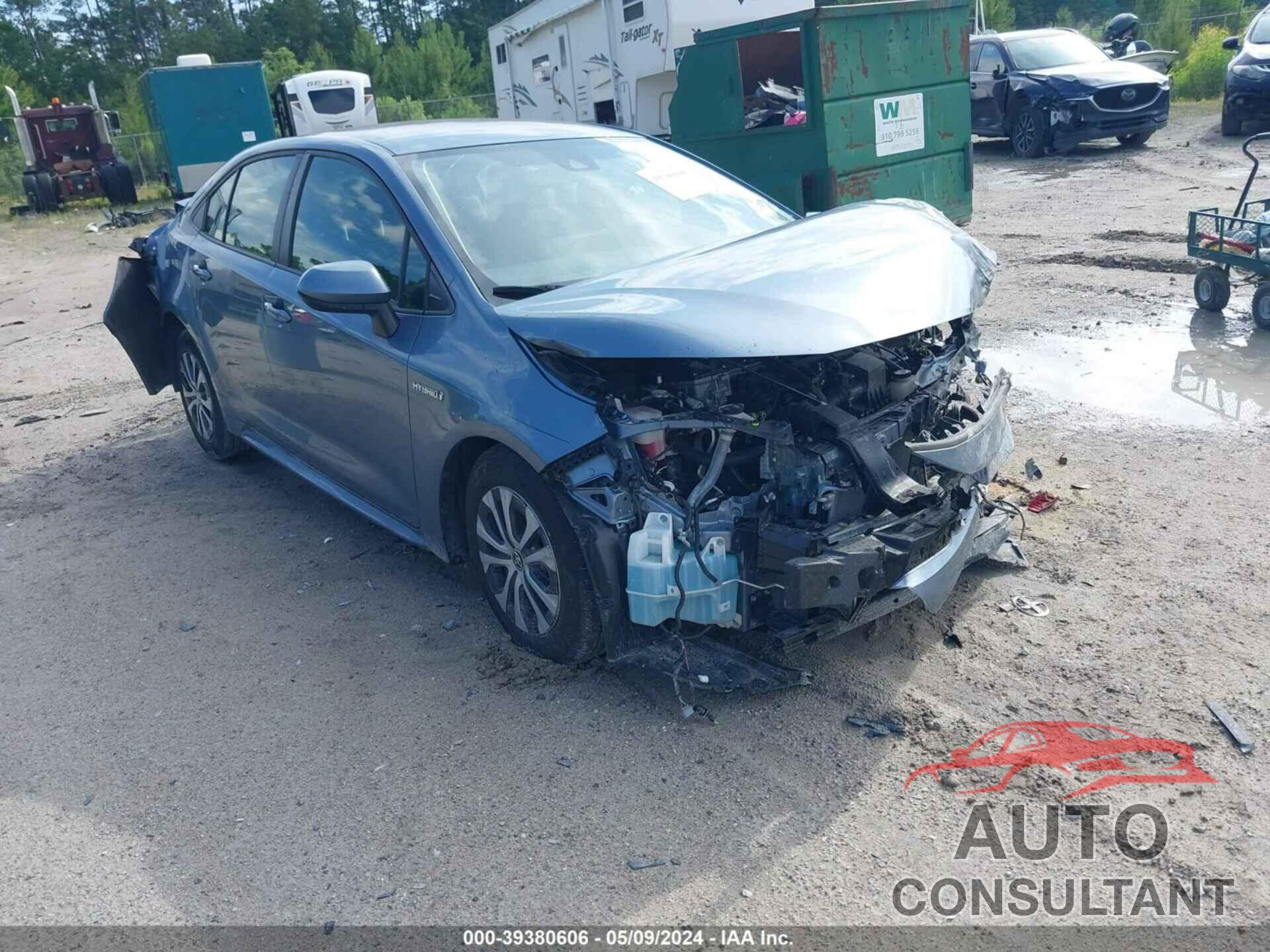 TOYOTA COROLLA 2021 - JTDEAMDE8MJ008556
