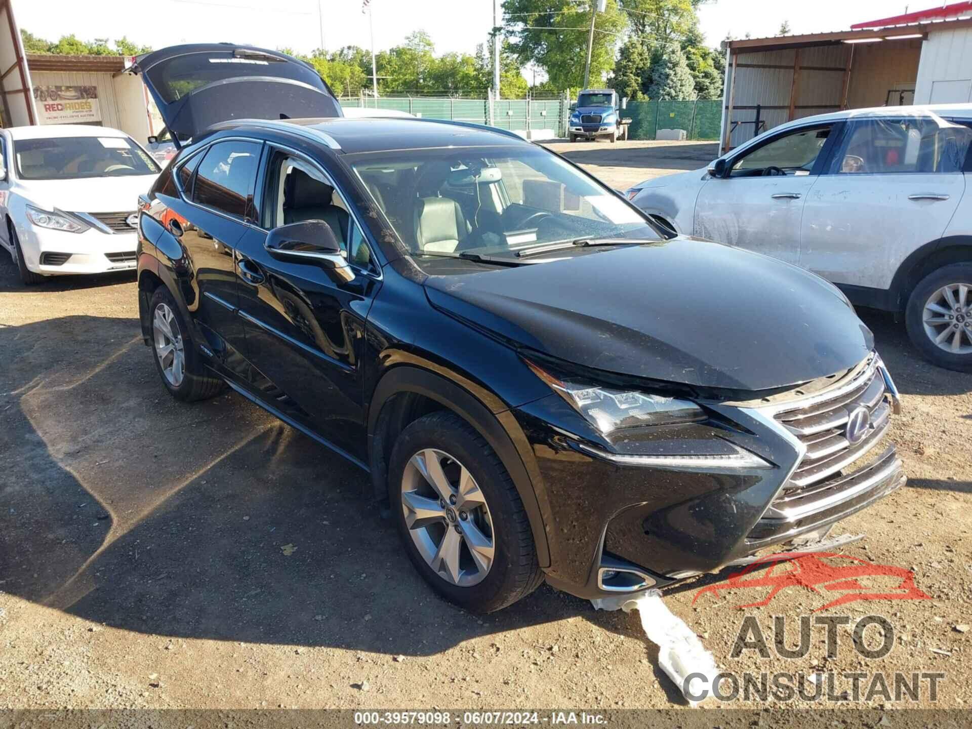 LEXUS NX 300H 2017 - JTJBJRBZ6H2066829